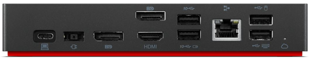 Lenovo ThinkPad Universal Thunderbolt 4 Smart Dock Przewodowa Czarny - obrazek 5