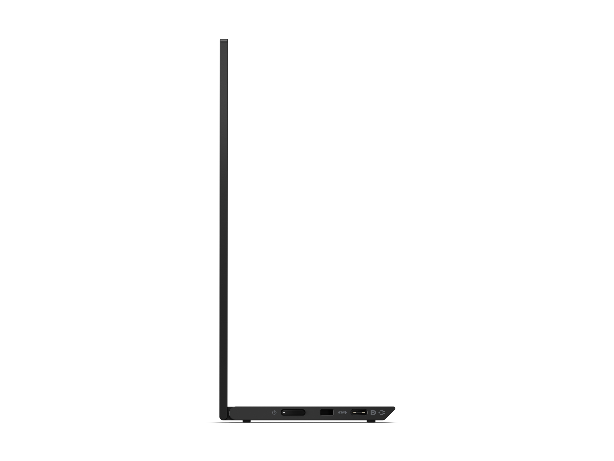 Lenovo ThinkVision M14t monitor komputerowy 35,6 cm (14") 1920 x 1080 px Full HD LED Ekran dotykowy Czarny - obrazek 3