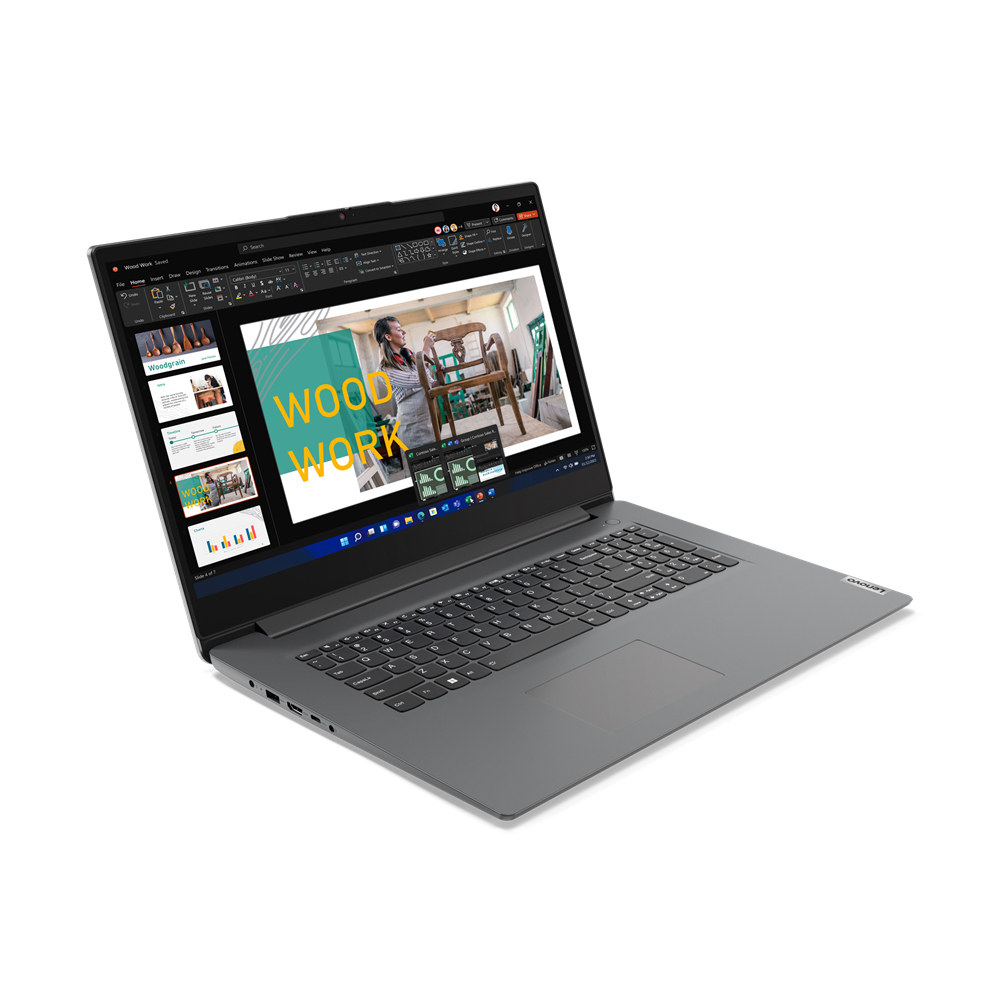Lenovo V17 G4 IRU Intel® Core™ i7 i7-13620H Laptop 43,9 cm (17.3") Full HD 16 GB DDR4-SDRAM 512 GB SSD Wi-Fi 6 (802.11ax) Windows 11 Pro Angielski Szary - obrazek 2