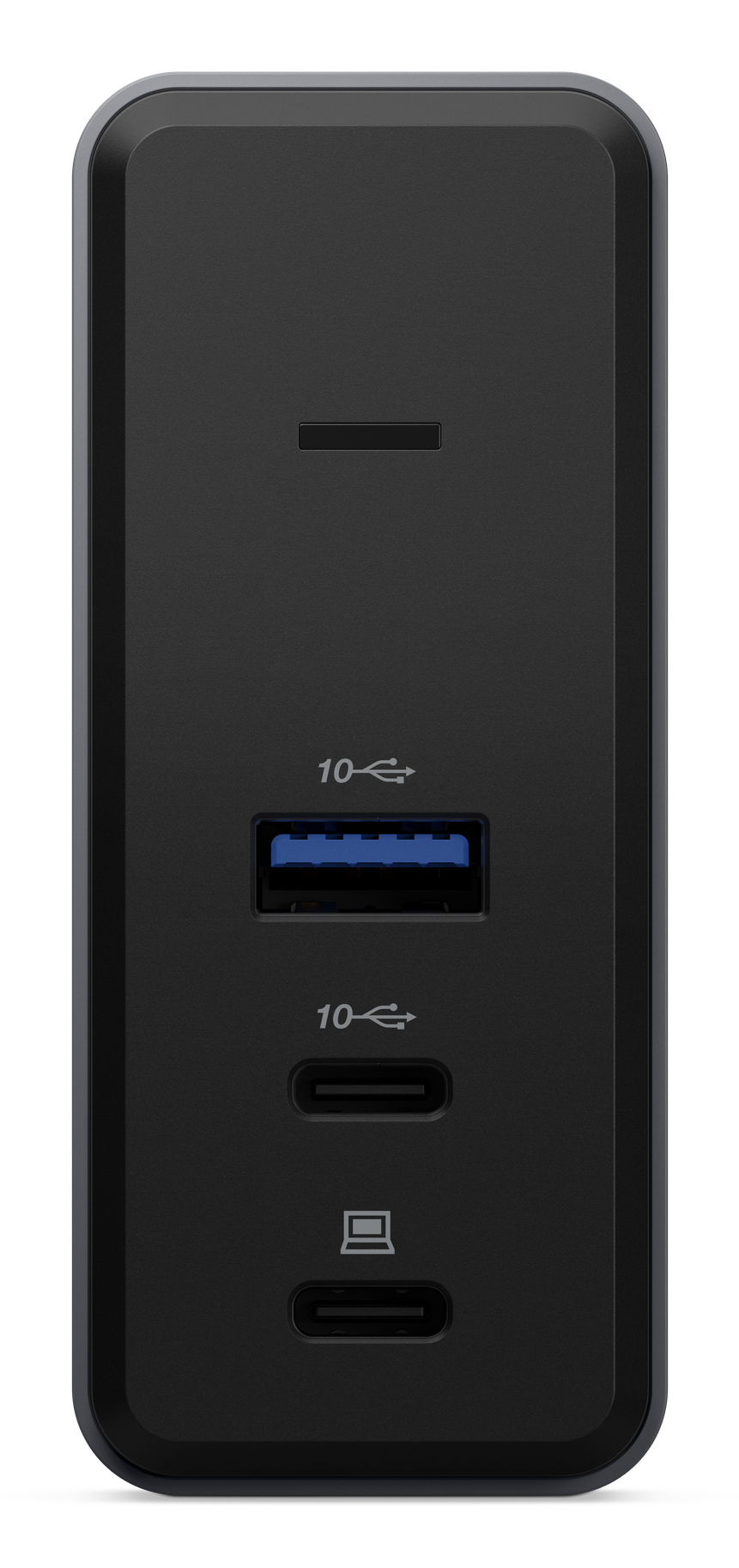 Lenovo X9 Charging GaN Dock Przewodowa USB 3.2 Gen 2 (3.1 Gen 2) Type-C Szary - obrazek 4