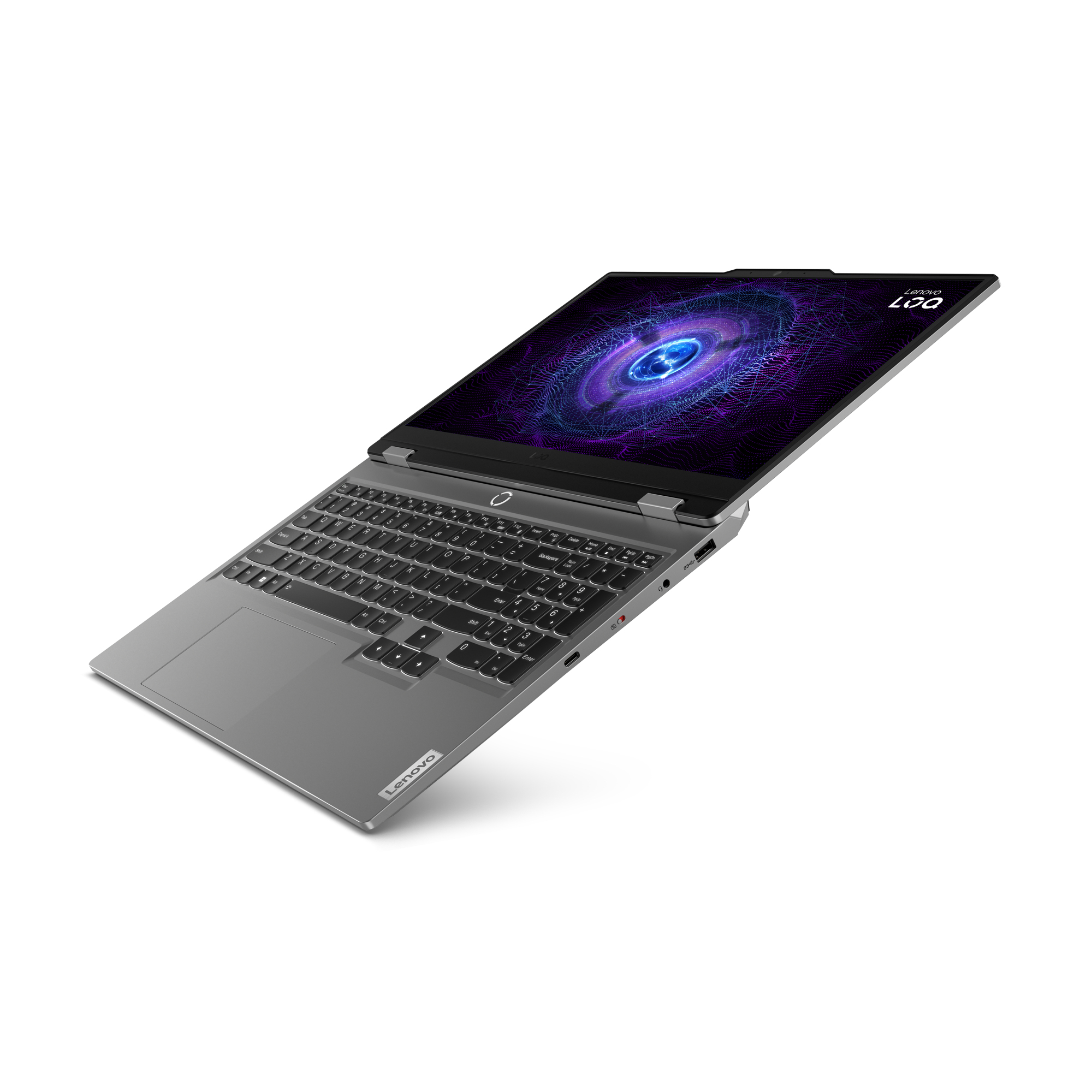 Lenovo LOQ 15IRX9 Intel® Core™ i5 i5-13450HX Laptop 39,6 cm (15.6") Full HD 16 GB DDR5-SDRAM 512 GB SSD NVIDIA GeForce RTX 3050 Wi-Fi 6 (802.11ax) Angielski Szary - obrazek 5