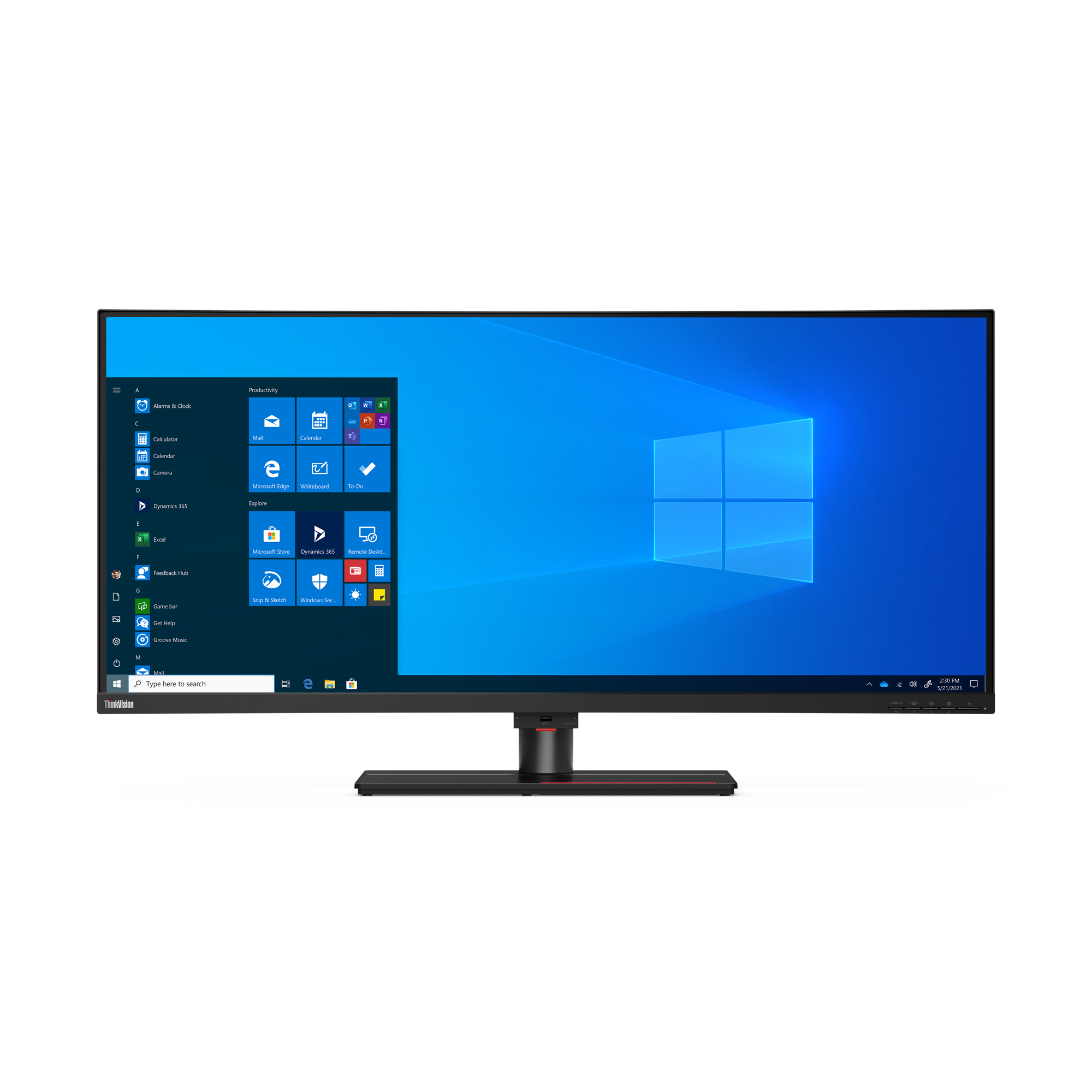 Lenovo ThinkVision P40w-20 monitor komputerowy 100,8 cm (39.7") 5120 x 2160 px Czarny