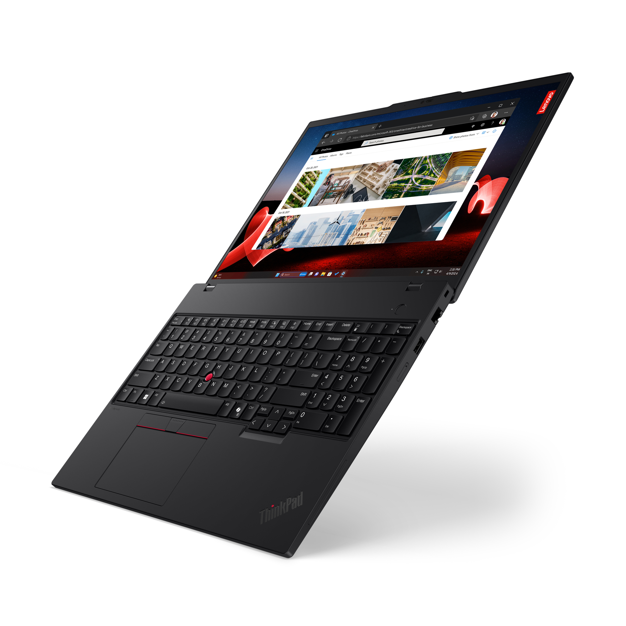 Lenovo ThinkPad T16 Gen 3 Intel Core Ultra 7 155U Laptop 40,6 cm (16") WUXGA 32 GB DDR5-SDRAM 1 TB SSD Wi-Fi 6E (802.11ax) Windows 11 Pro Angielski Czarny - obrazek 5
