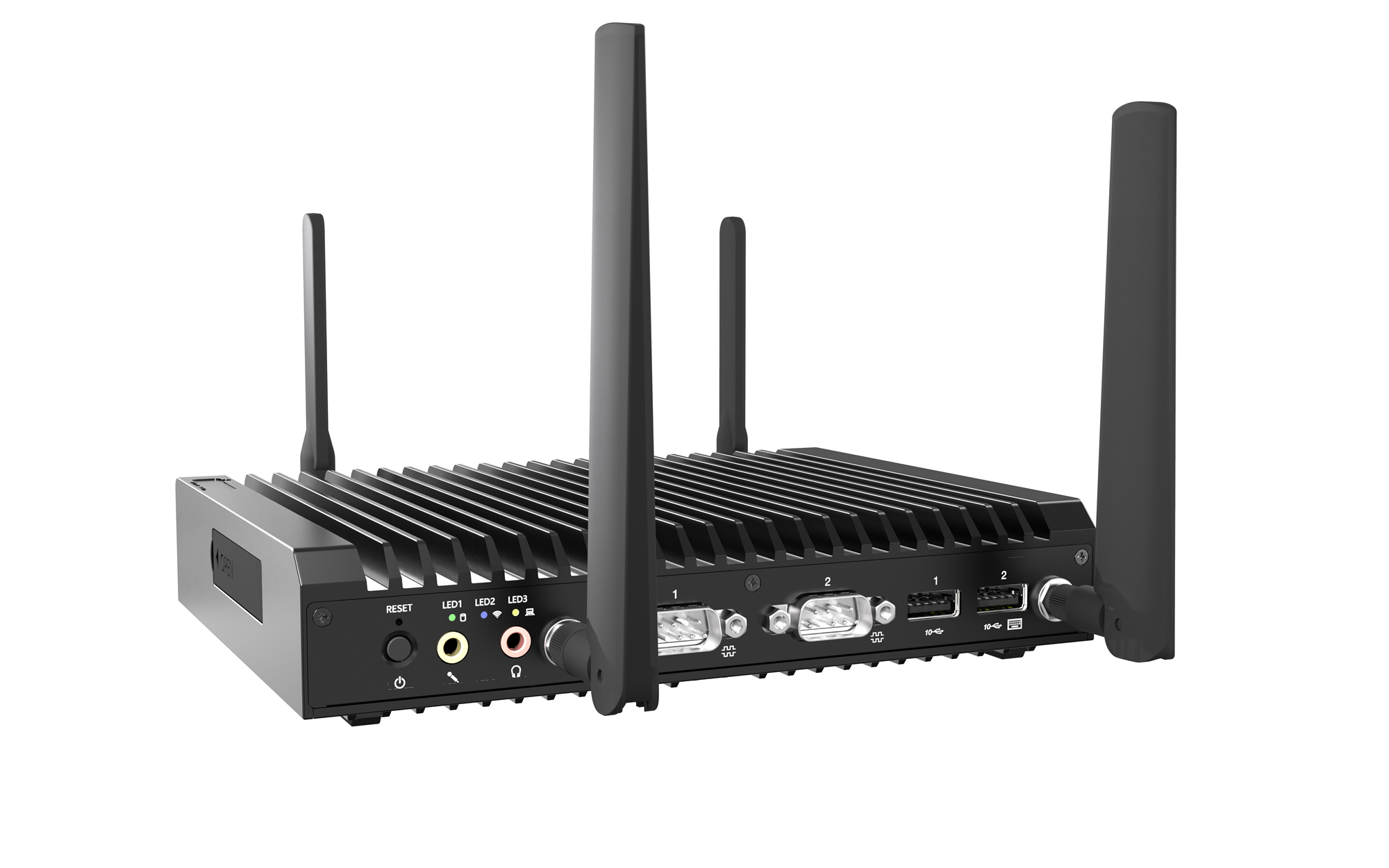 Lenovo ThinkEdge SE10 Intel Atom® x6425RE 8 GB DDR4-SDRAM 256 GB SSD Windows 11 IoT Enterprise Mini PC Czarny - obrazek 2