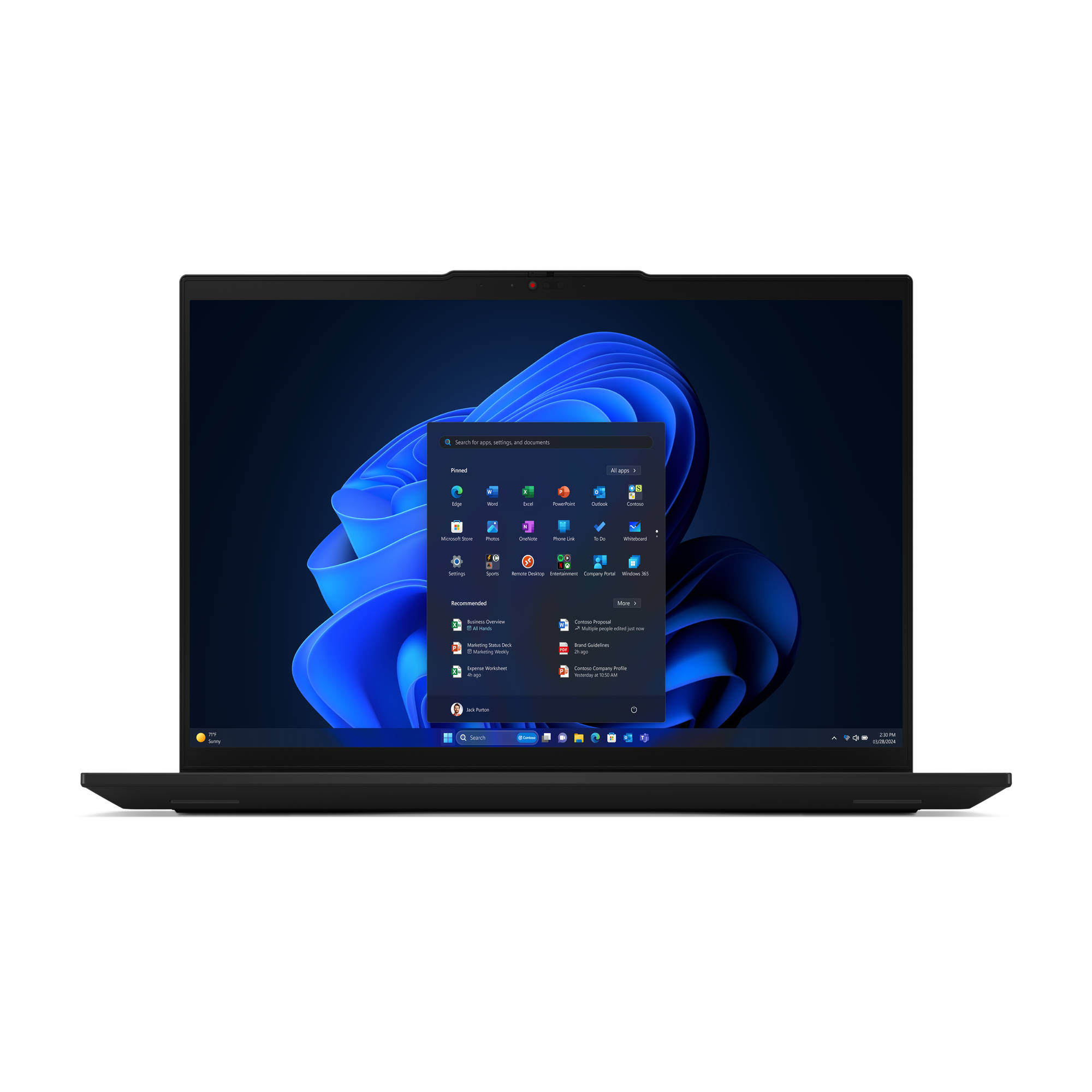 Lenovo ThinkPad L16 Gen 1 (Intel) Intel Core Ultra 7 155U Laptop 40,6 cm (16") WUXGA 16 GB DDR5-SDRAM 512 GB SSD Wi-Fi 6E (802.11ax) Windows 11 Pro Angielski Czarny - obrazek 2