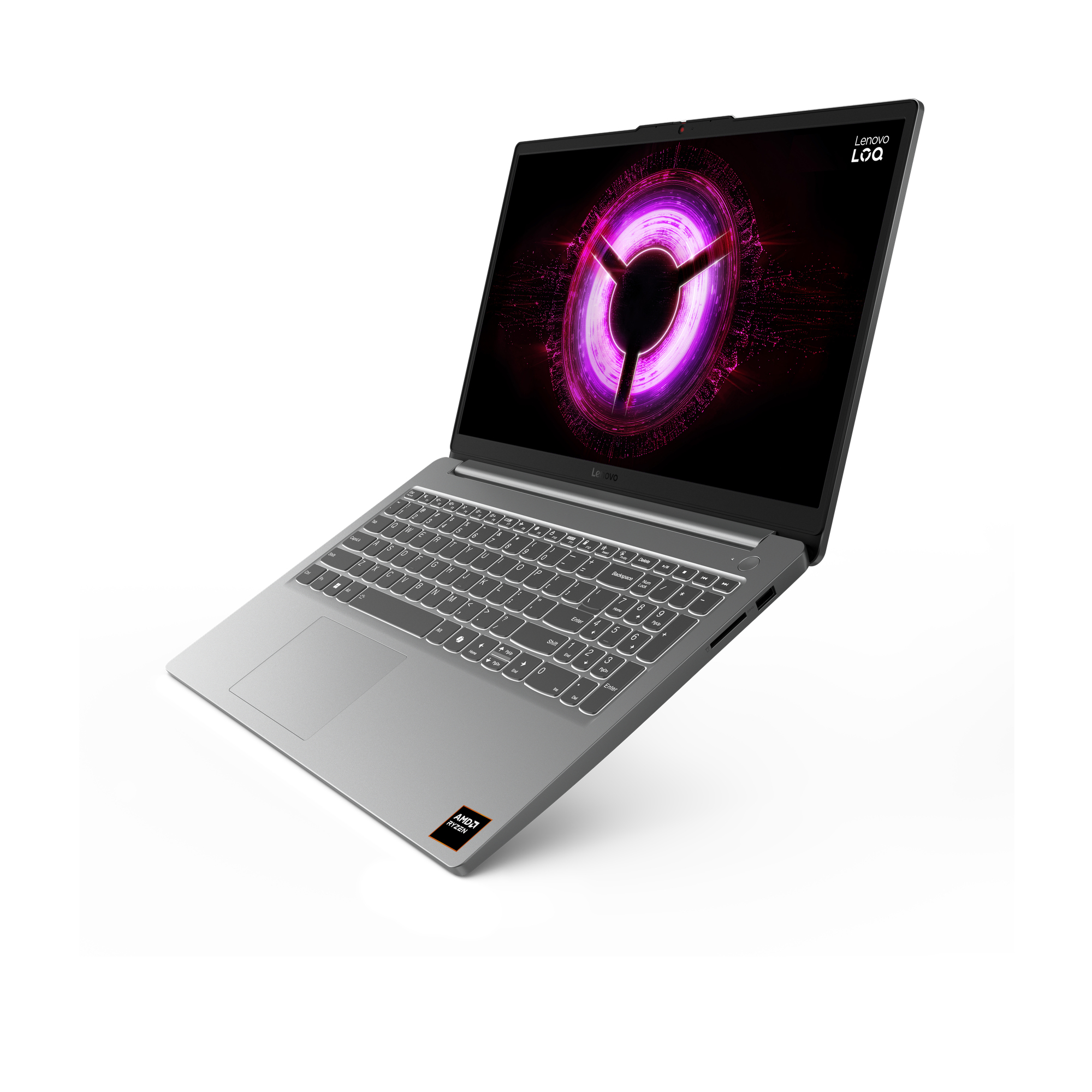 Lenovo LOQ 15ARP10E AMD Ryzen™ 5 7535HS Laptop 39,6 cm (15.6") Full HD 16 GB DDR5-SDRAM 1 TB SSD NVIDIA GeForce RTX 3050 Wi-Fi 6 (802.11ax) Angielski Szary - obrazek 3