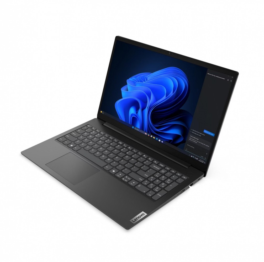 Lenovo V15 G5 IRL, Intel® Core™ i3-1315U, 15.6" FHD Bezdotykowy, W11P64 POL/ENG, 16.0GB, 1x512GB SSD, Czarny Biznesowy, Intel® UHD Graphics, 720P HD, 3-letnia u - obrazek 3