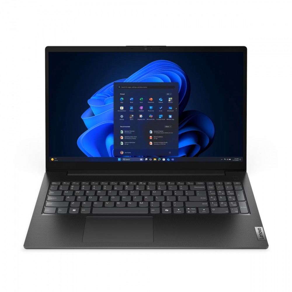 Lenovo V15 G6 ARP, AMD Ryzen™ 7 170, 15.6" FHD Bezdotykowy, W11P64 POL/ENG, 16.0GB, 1x512GB SSD M.2 2242 PCIe Gen4 QLC, Czarny Biznesowy, 720P HD, 3-letnia usłu