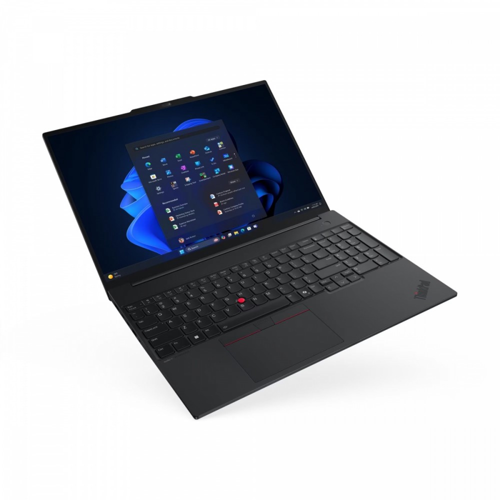 Lenovo ThinkPad E16 Gen 3 (Intel) Copilot+ PC Intel Core Ultra 7 256V Laptop 40,6 cm (16") WUXGA 16 GB LPDDR5x-SDRAM 512 GB SSD Wi-Fi 6E (802.11ax) Windows 11 Pro Angielski Czarny - obrazek 4