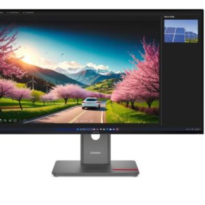 Lenovo ThinkVision P32UD-40 monitor komputerowy 80 cm (31.5") 3840 x 2160 px 4K Ultra HD LCD Czarny
