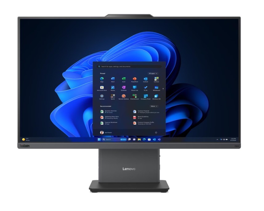ThinkCentre neo 50a 27 G6 AiO 27" FHD MT Ultra 7 256V 16GB 512GB WiFi 6 BT 5MP Wireless Charger W11P 3Y Onsite
