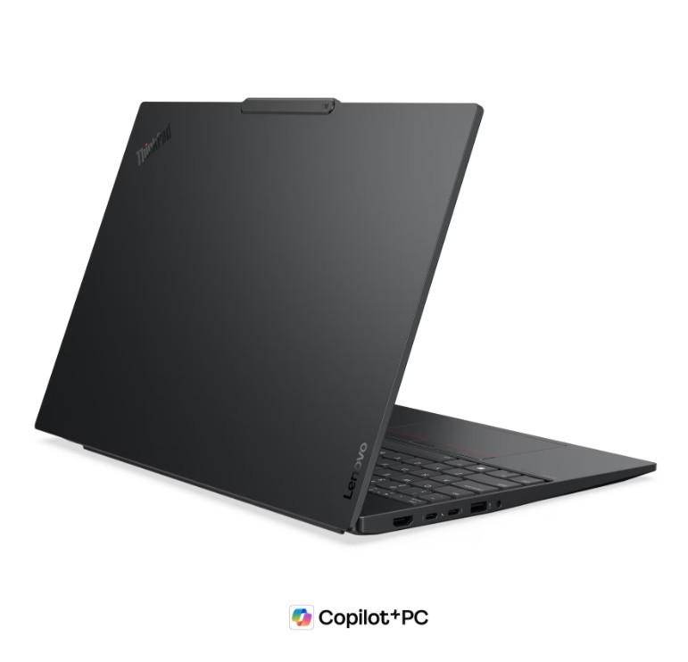 Lenovo ThinkPad E16 Gen 3 (Intel) Copilot+ PC Intel Core Ultra 7 258V Laptop 40,6 cm (16") WUXGA 32 GB LPDDR5x-SDRAM 1 TB SSD Wi-Fi 6E (802.11ax) Windows 11 Pro Angielski Czarny - obrazek 5