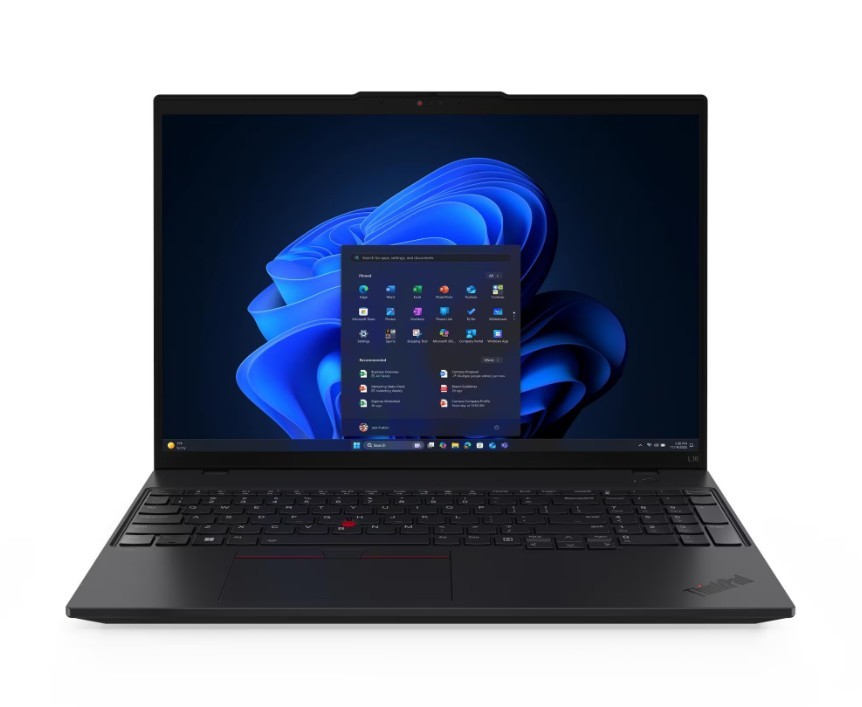 Lenovo ThinkPad L16 Gen 2 (AMD) Copilot+ PC AMD Ryzen AI 7 PRO 350 Laptop 40,6 cm (16") WUXGA 32 GB DDR5-SDRAM 1 TB SSD Wi-Fi 7 (802.11be) Windows 11 Pro Angielski Czarny