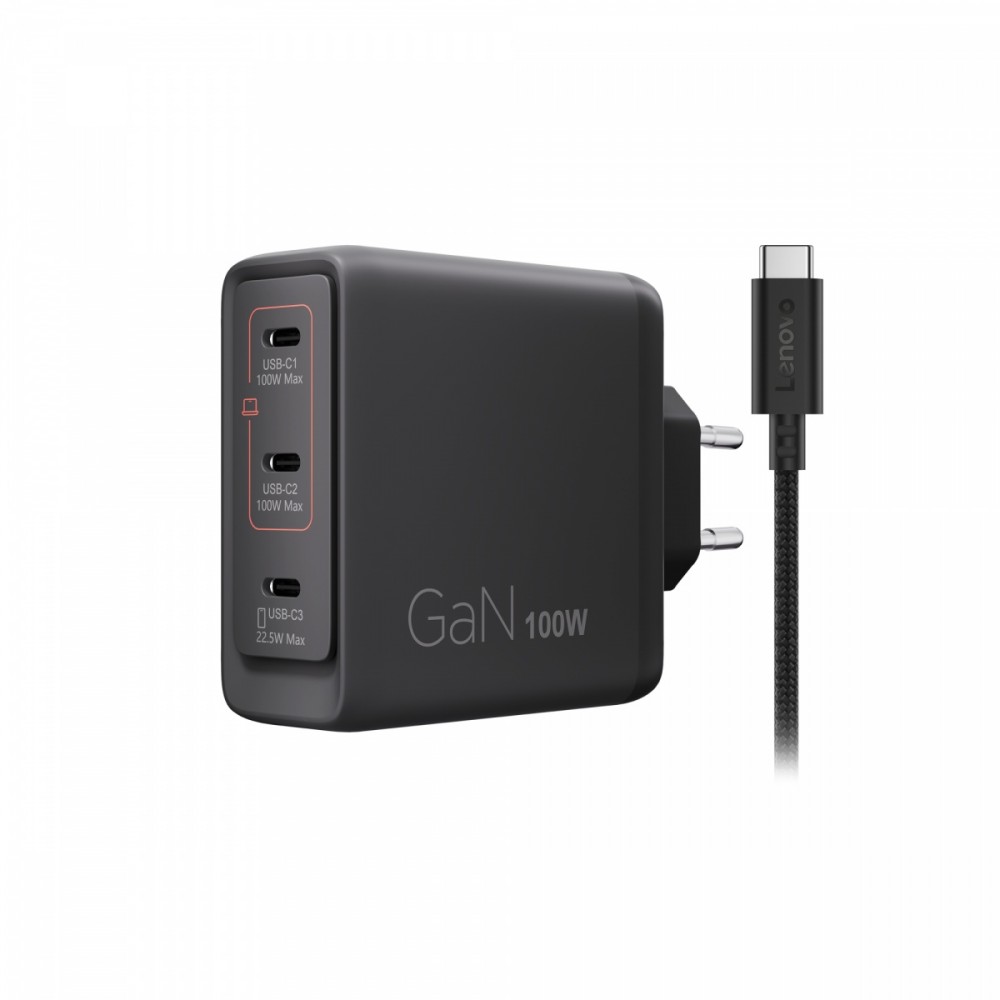 Lenovo Mobile Device Charger Universal Black Ac Indoor - obrazek 4