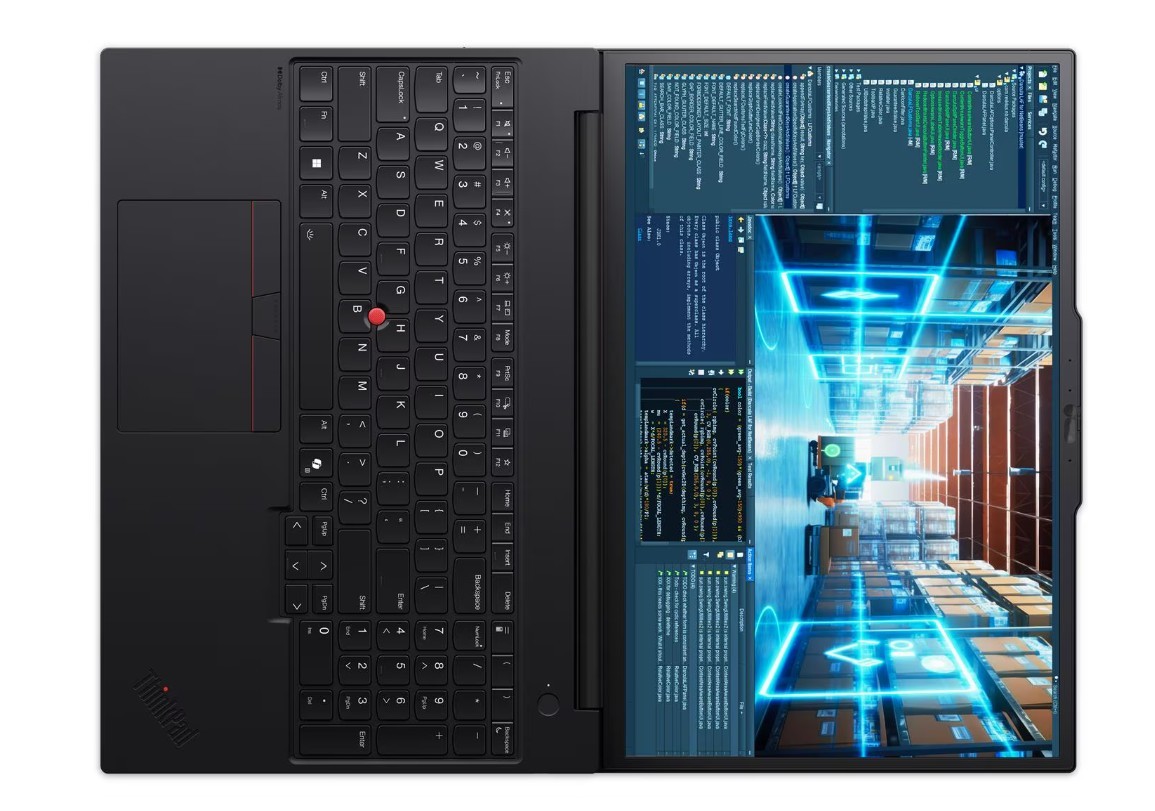 Mobilna stacja ThinkPad P16v G3 21RS000SPB W11PRO Ultra 7 255H/64GB/1TB/RTX PRO 2000 8GB/16.0 WQUXGA/Black/3YRS Premier NBD + 3YR CI + CO2 Offset - obrazek 2