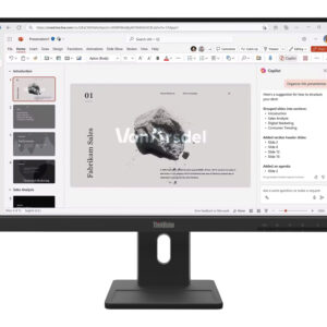 Lenovo ThinkVision E22-40 monitor komputerowy 54,6 cm (21.5") 1920 x 1080 px Full HD LCD Czarny