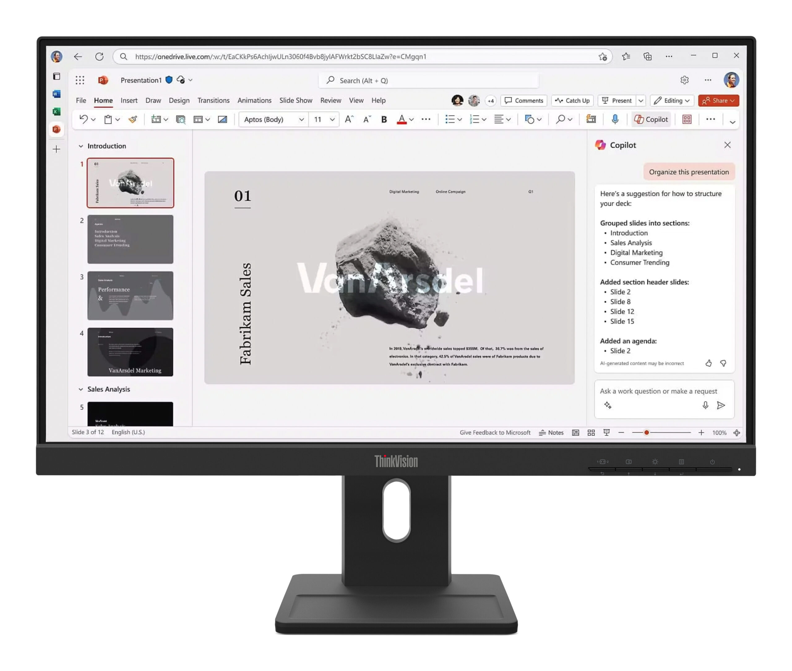 Lenovo ThinkVision E22-40 monitor komputerowy 54,6 cm (21.5") 1920 x 1080 px Full HD LCD Czarny