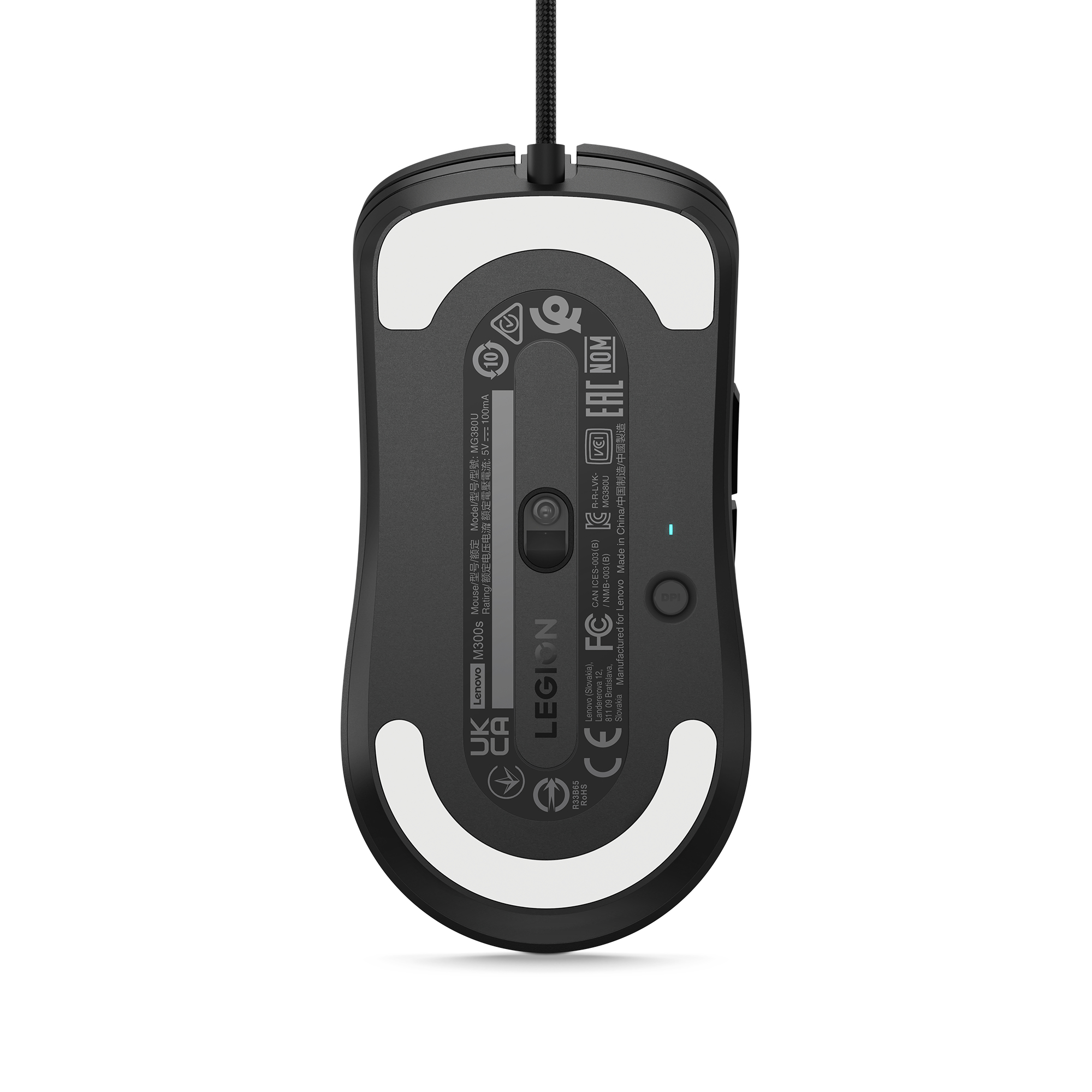 Lenovo Legion M300s RGB myszka Gaming Po prawej stronie USB Typu-A Optyczny 8000 DPI - obrazek 3
