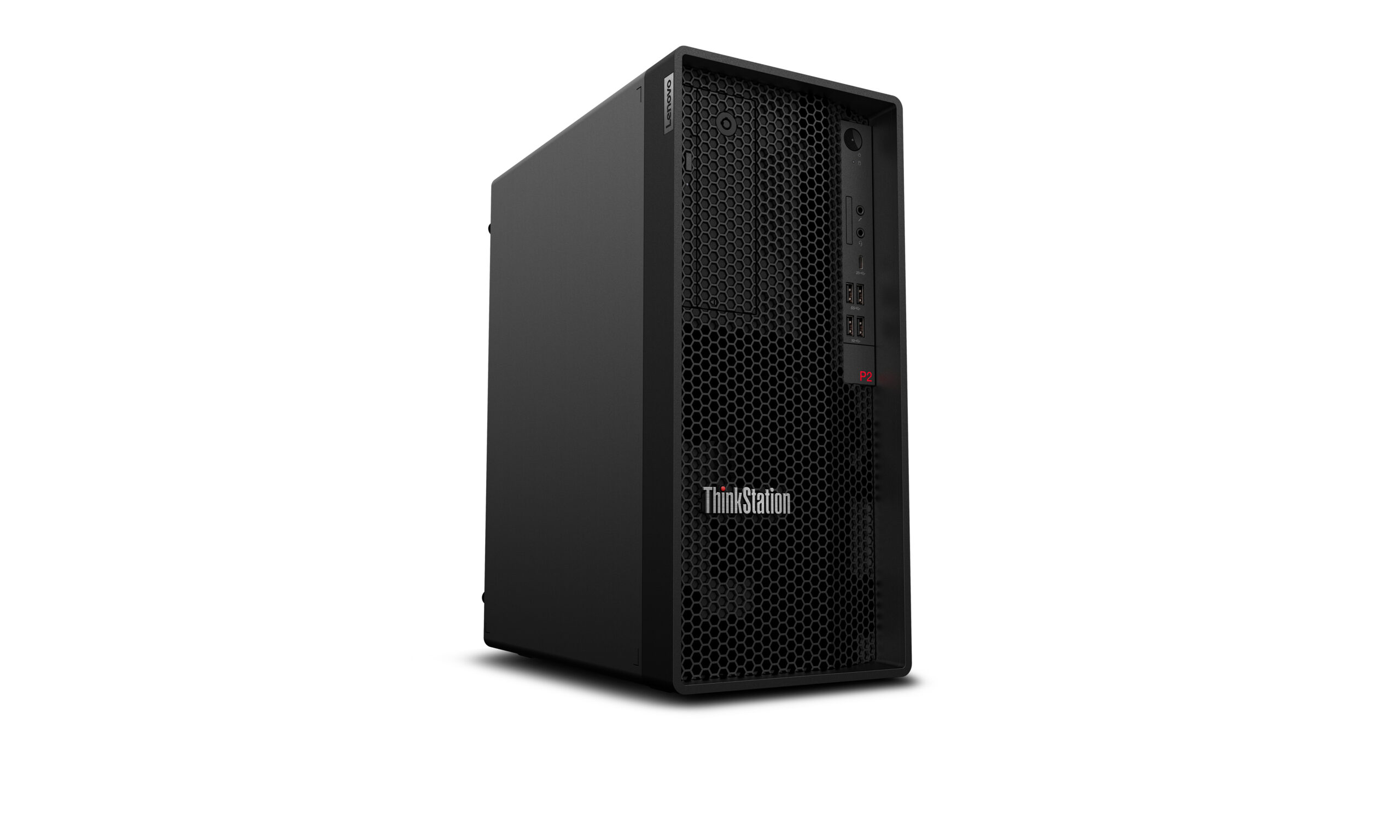 Lenovo ThinkStation P2 Tower Gen 2 Intel Core Ultra 7 265 32 GB DDR5-SDRAM 1 TB SSD Windows 11 Pro Stanowisko Czarny - obrazek 2