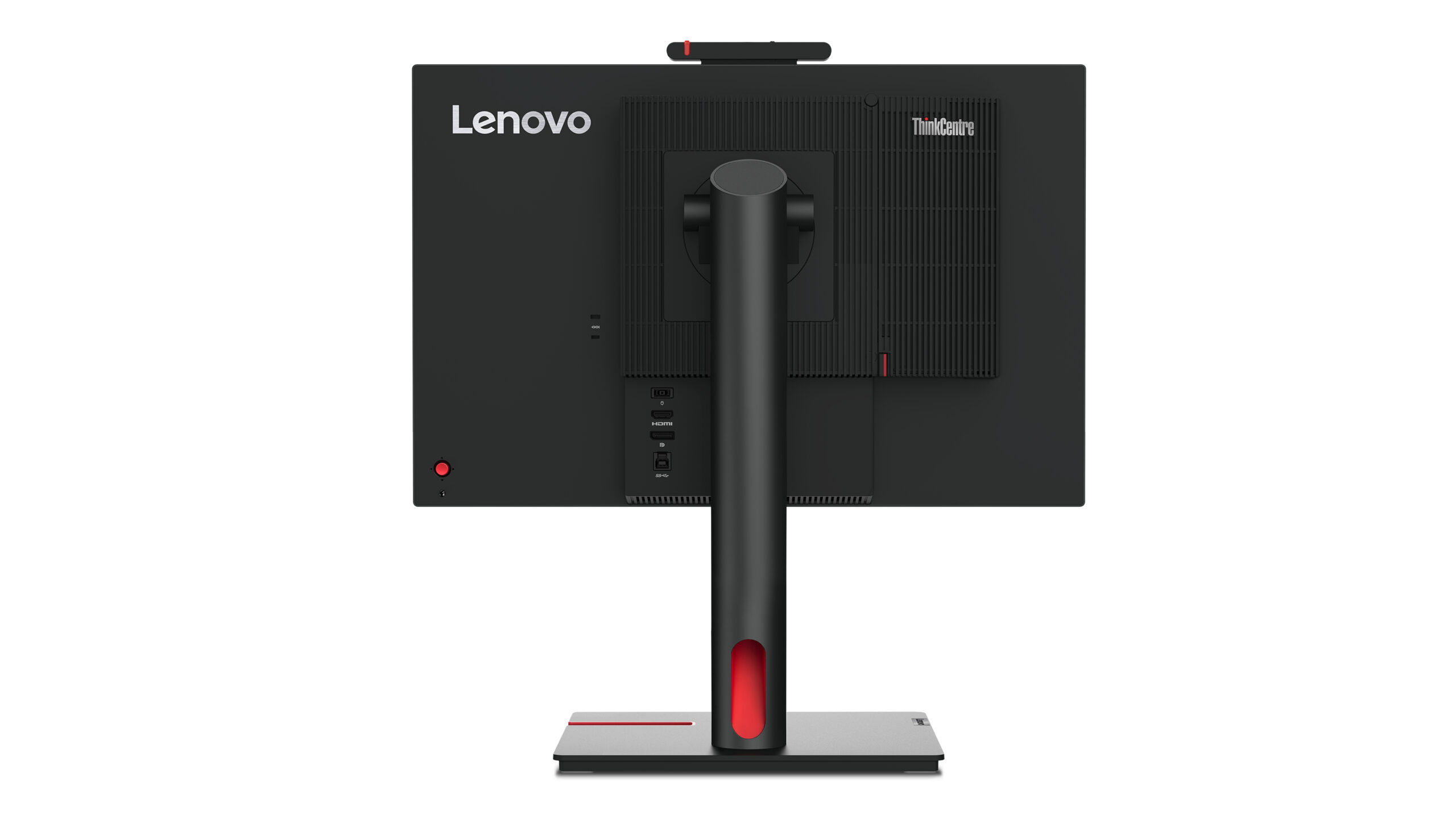 Lenovo ThinkCentre Tiny-In-One 22 Gen 5 monitor komputerowy 54,6 cm (21.5") 1920 x 1080 px Full HD LED Ekran dotykowy Czarny - obrazek 2