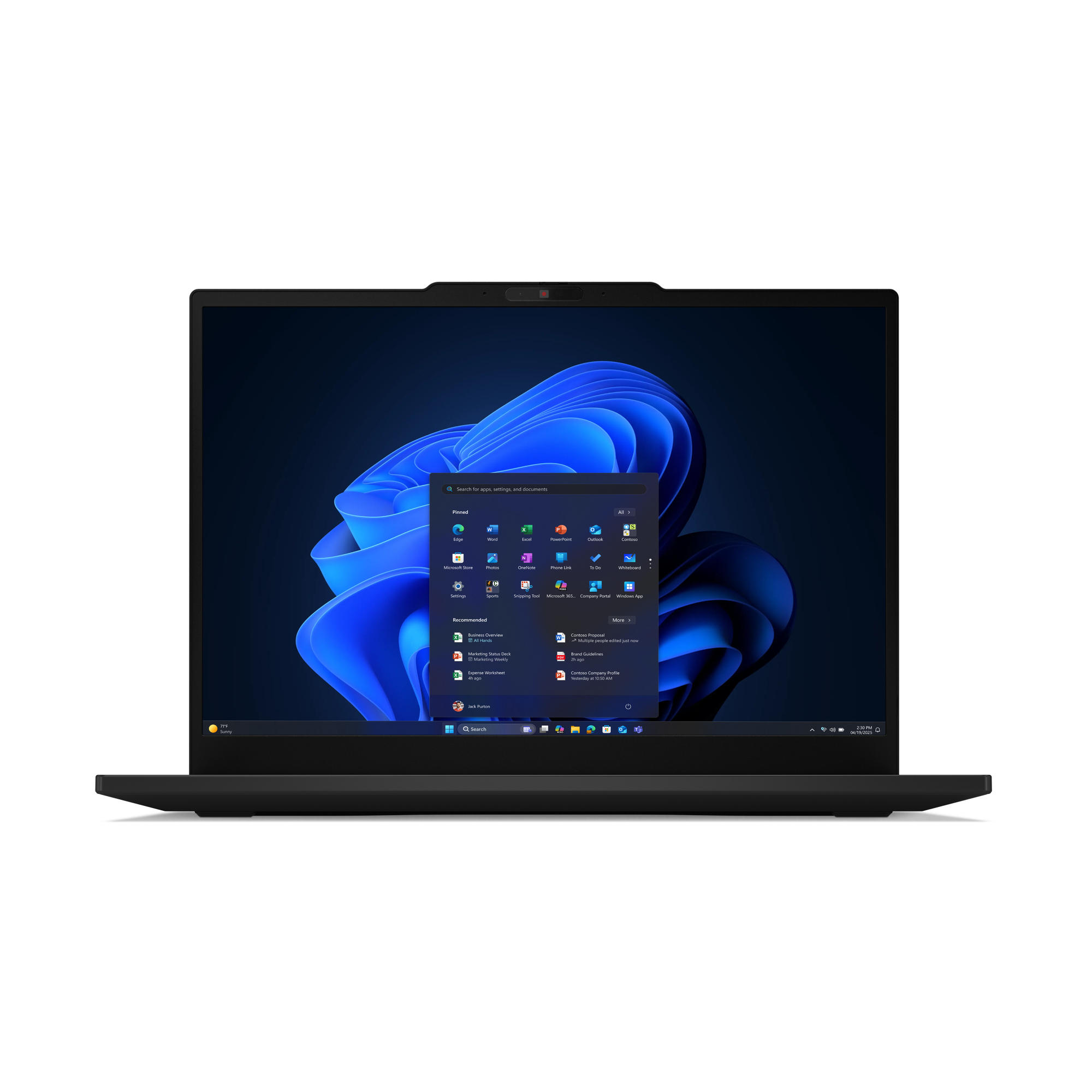 Lenovo ThinkPad L13 Gen 6 (Intel) Intel Core Ultra 7 255U Laptop 33,8 cm (13.3") WUXGA 32 GB LPDDR5x-SDRAM 512 GB SSD Wi-Fi 6E (802.11ax) Windows 11 Pro Francuski Czarny - obrazek 2