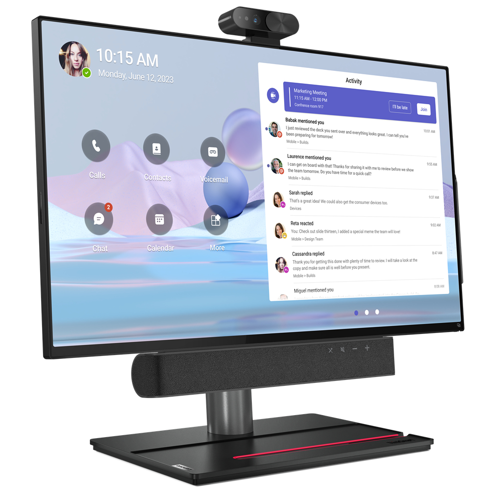 Lenovo ThinkSmart View Plus system videokonferencyjny Przewodowa sieć LAN Osobisty system wideokonferencji - obrazek 2