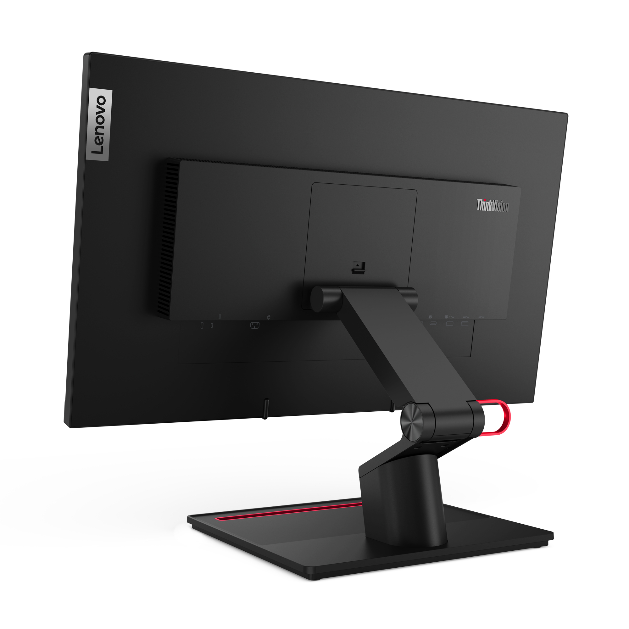 Lenovo ThinkVision T24t-20 monitor komputerowy 60,5 cm (23.8") 1920 x 1080 px Full HD LED Ekran dotykowy Pojemnościowy Czarny - obrazek 5