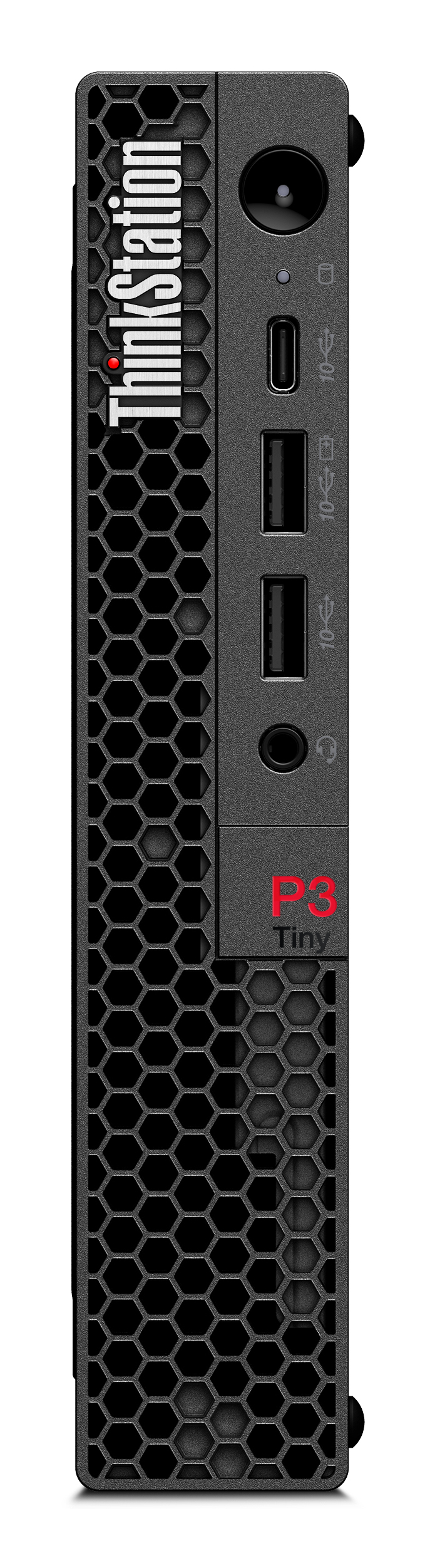 Lenovo ThinkStation P3 Tiny Intel® Core™ i5 i5-14600 32 GB DDR5-SDRAM 1 TB SSD NVIDIA RTX A400 Windows 11 Pro Mini PC Stanowisko Czarny