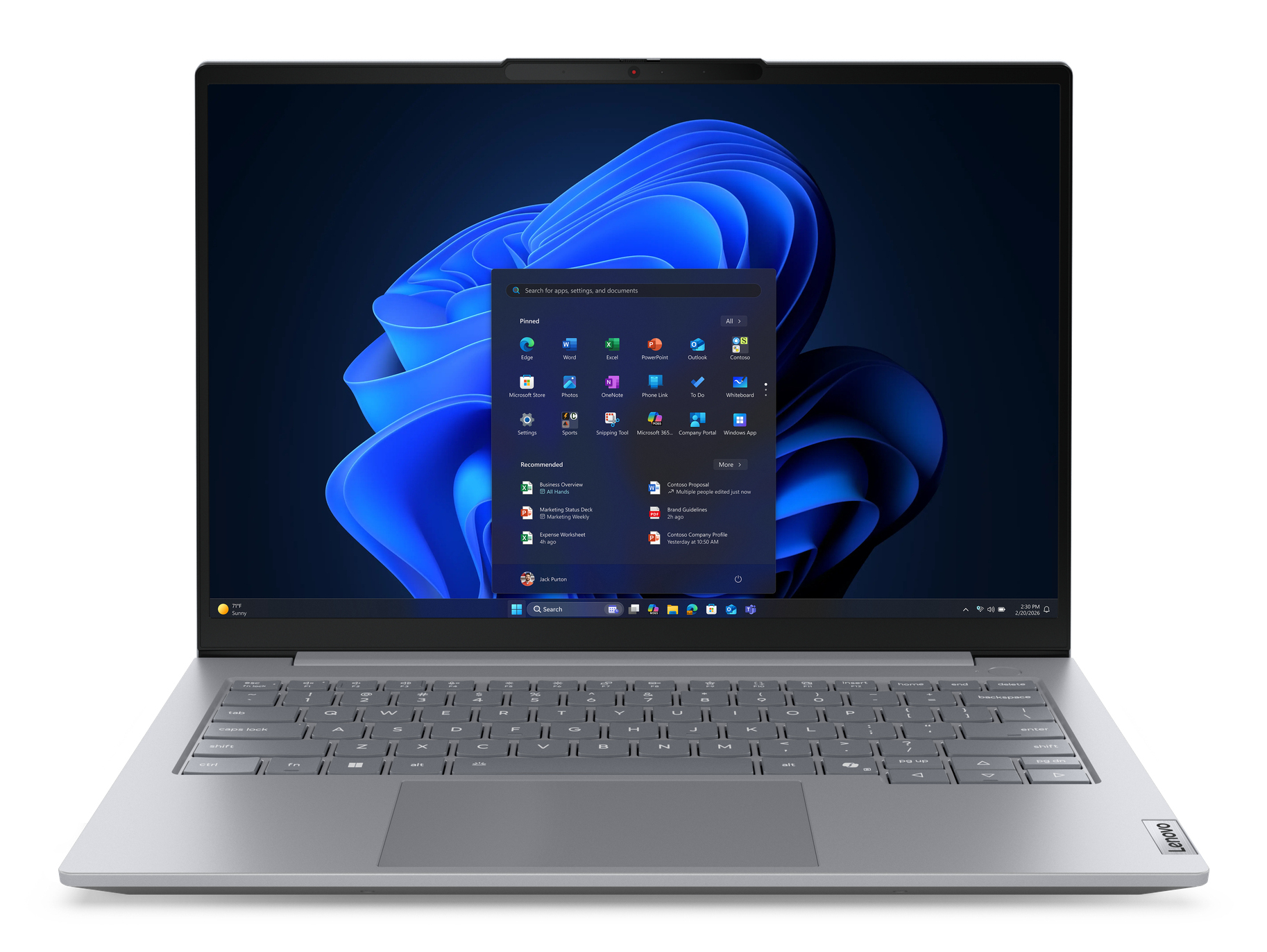 Lenovo ThinkBook 14 G9 AHP AMD Ryzen™ 7 250 Laptop 35,6 cm (14") WUXGA 16 GB DDR5-SDRAM 512 GB SSD Wi-Fi 7 (802.11be) Windows 11 Pro Skandynawia Szary