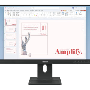 Lenovo ThinkVision E24-40 monitor komputerowy 60,5 cm (23.8") 1920 x 1080 px Full HD LCD Czarny