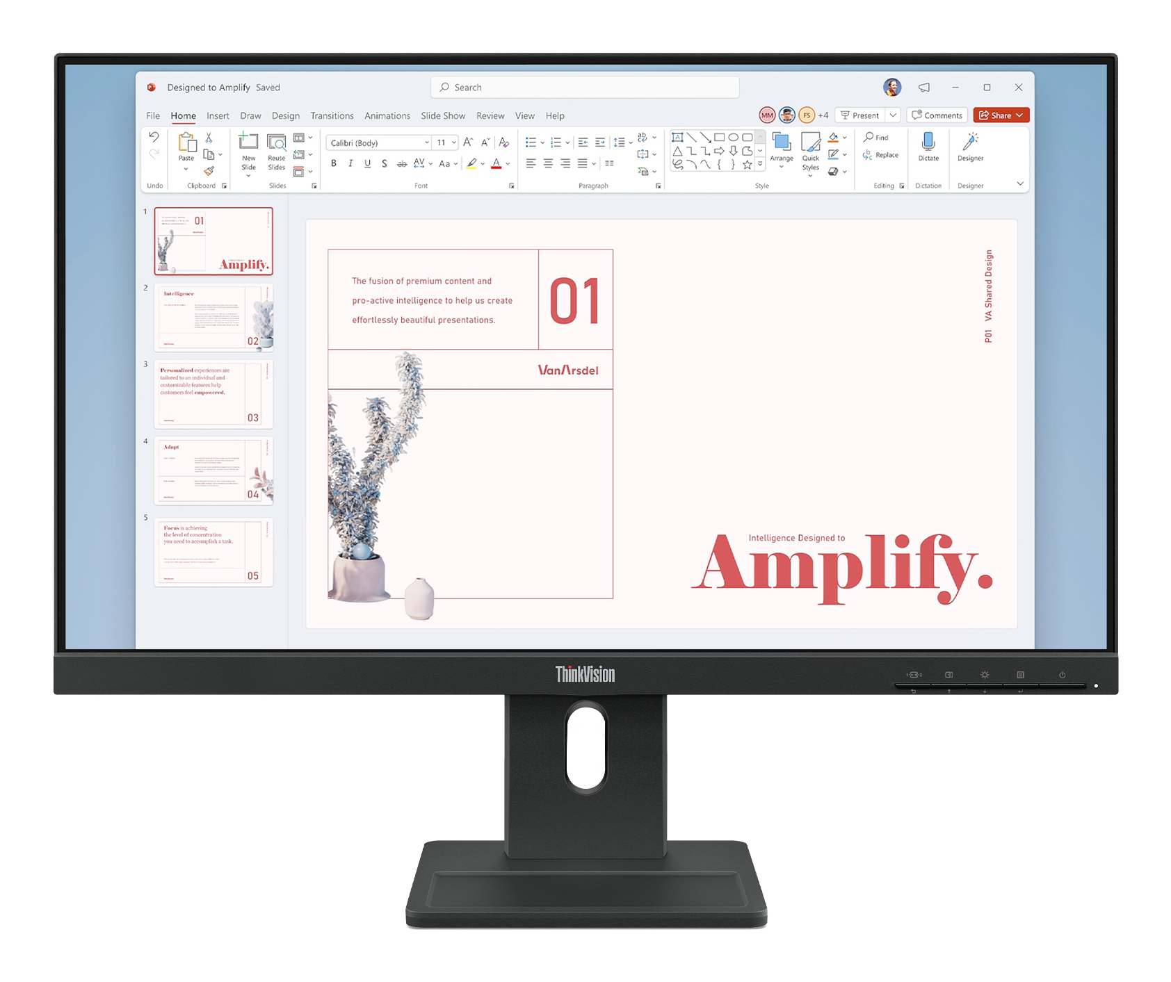 Lenovo ThinkVision E24-40 monitor komputerowy 60,5 cm (23.8") 1920 x 1080 px Full HD LCD Czarny