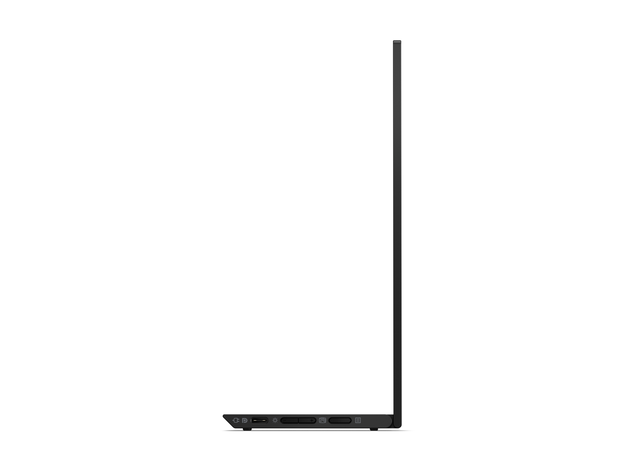 Lenovo ThinkVision M14t monitor komputerowy 35,6 cm (14") 1920 x 1080 px Full HD LED Ekran dotykowy Czarny - obrazek 4