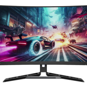 Lenovo Legion R32qc-30 monitor komputerowy 80 cm (31.5") 2560 x 1440 px Quad HD LED Czarny