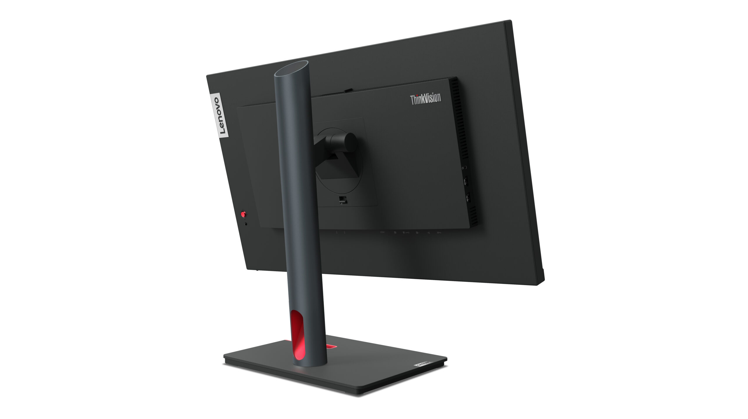 Lenovo ThinkVision P24h-30 monitor komputerowy 60,5 cm (23.8") 2560 x 1440 px Quad HD LED Czarny - obrazek 3