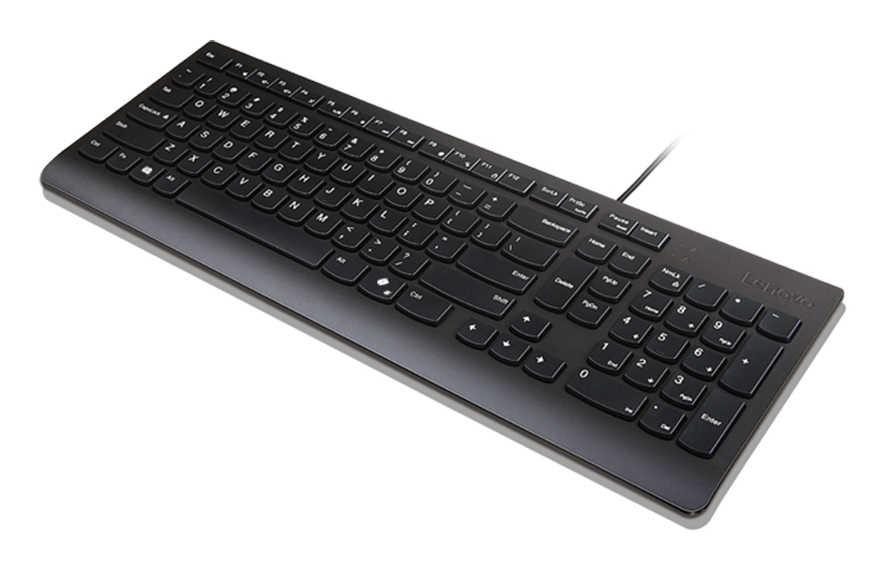 Lenovo 4Y41R64633 klawiatura Dom/Biuro USB US English Czarny - obrazek 2