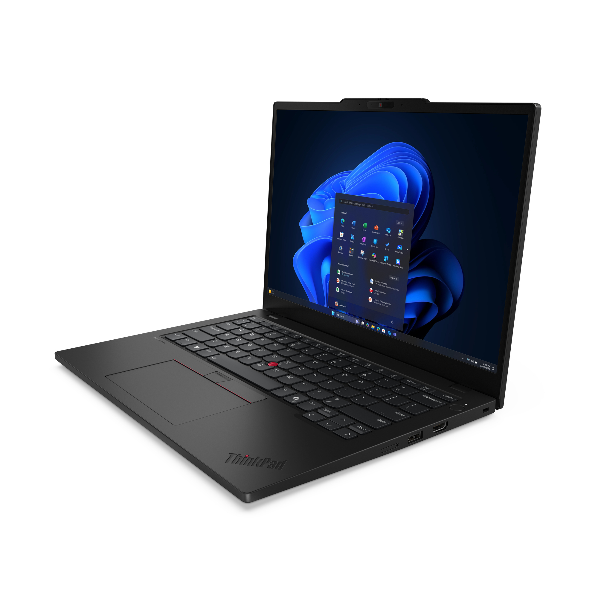 Lenovo ThinkPad L13 Gen 6 (Intel) Intel Core Ultra 5 225U Laptop 33,8 cm (13.3") WUXGA 16 GB LPDDR5x-SDRAM 512 GB SSD Wi-Fi 6E (802.11ax) Windows 11 Pro Angielski Czarny - obrazek 4