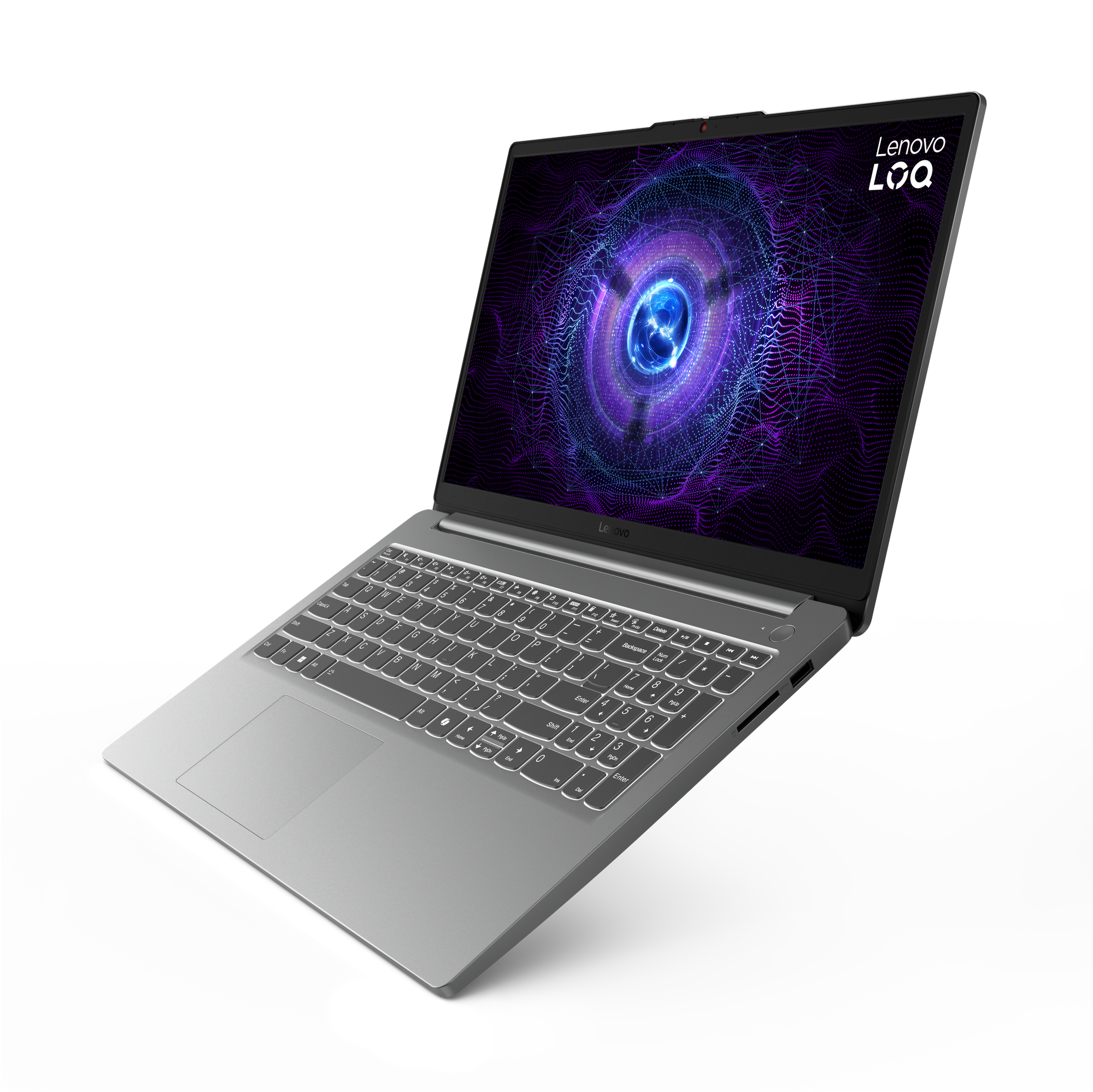 Lenovo LOQ 15IAX9E Intel® Core™ i5 i5-12450HX Laptop 39,6 cm (15.6") Full HD 16 GB DDR5-SDRAM 512 GB SSD NVIDIA GeForce RTX 2050 Wi-Fi 6 (802.11ax) Angielski Szary - obrazek 5