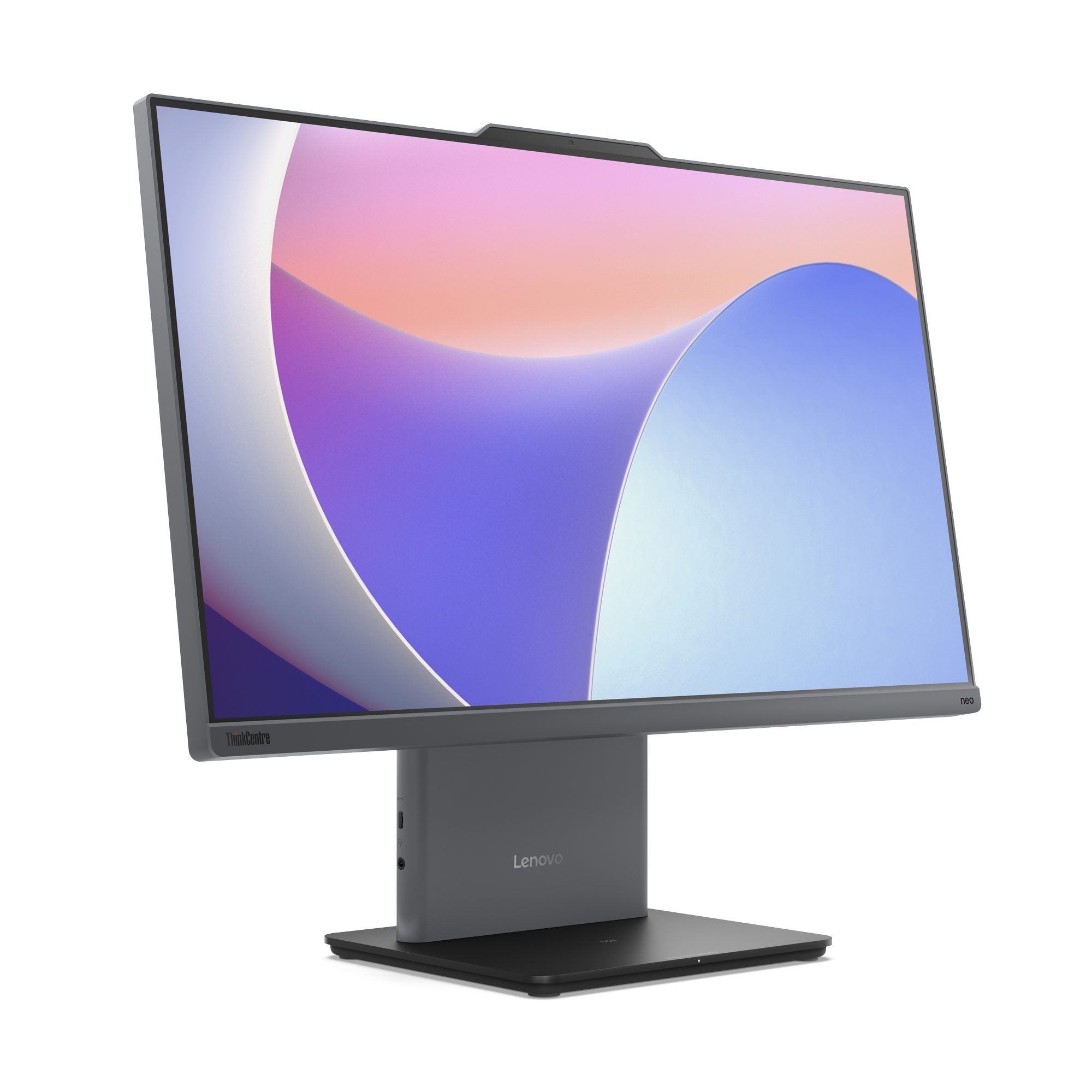 Lenovo ThinkCentre neo 50a 24 Gen 5 Intel® Core™ i7 i7-13620H 60,5 cm (23.8") 1920 x 1080 px All-in-One PC 16 GB DDR5-SDRAM 512 GB SSD Windows 11 Pro Wi-Fi 6 (802.11ax) Szary - obrazek 2