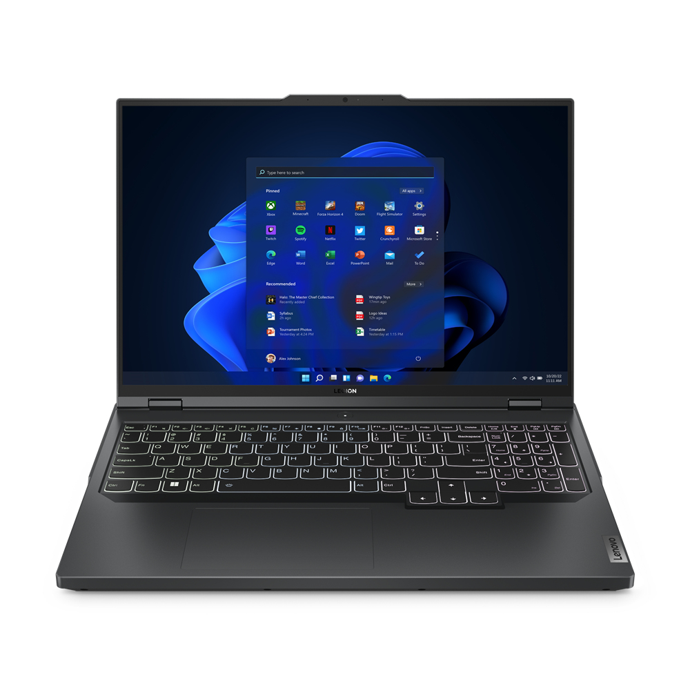 Lenovo Legion Pro 5 16IRX8 Intel® Core™ i7 i7-13700HX Laptop 40,6 cm (16") WQXGA 16 GB DDR5-SDRAM 512 GB SSD NVIDIA GeForce RTX 4060 Wi-Fi 6E (802.11ax) Windows 11 Home Angielski Szary - obrazek 2