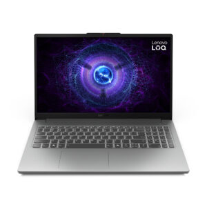 Lenovo LOQ 15IAX9E Intel® Core™ i5 i5-12450HX Laptop 39,6 cm (15.6") Full HD 16 GB DDR5-SDRAM 512 GB SSD NVIDIA GeForce RTX 2050 Wi-Fi 6 (802.11ax) Angielski Szary