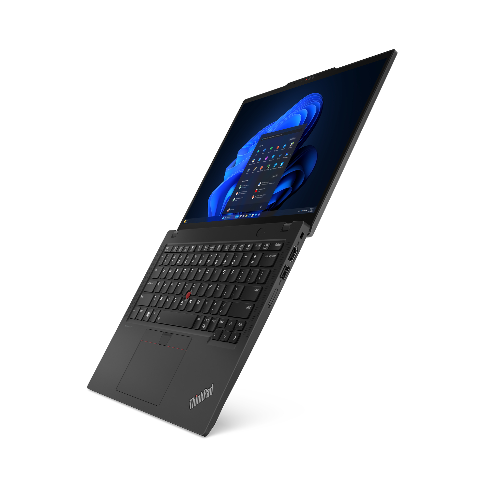 Lenovo ThinkPad X13 Gen 5 Intel Core Ultra 5 125U Laptop 33,8 cm (13.3") WUXGA 16 GB LPDDR5x-SDRAM 512 GB SSD Wi-Fi 6E (802.11ax) Windows 11 Pro Angielski Czarny - obrazek 3