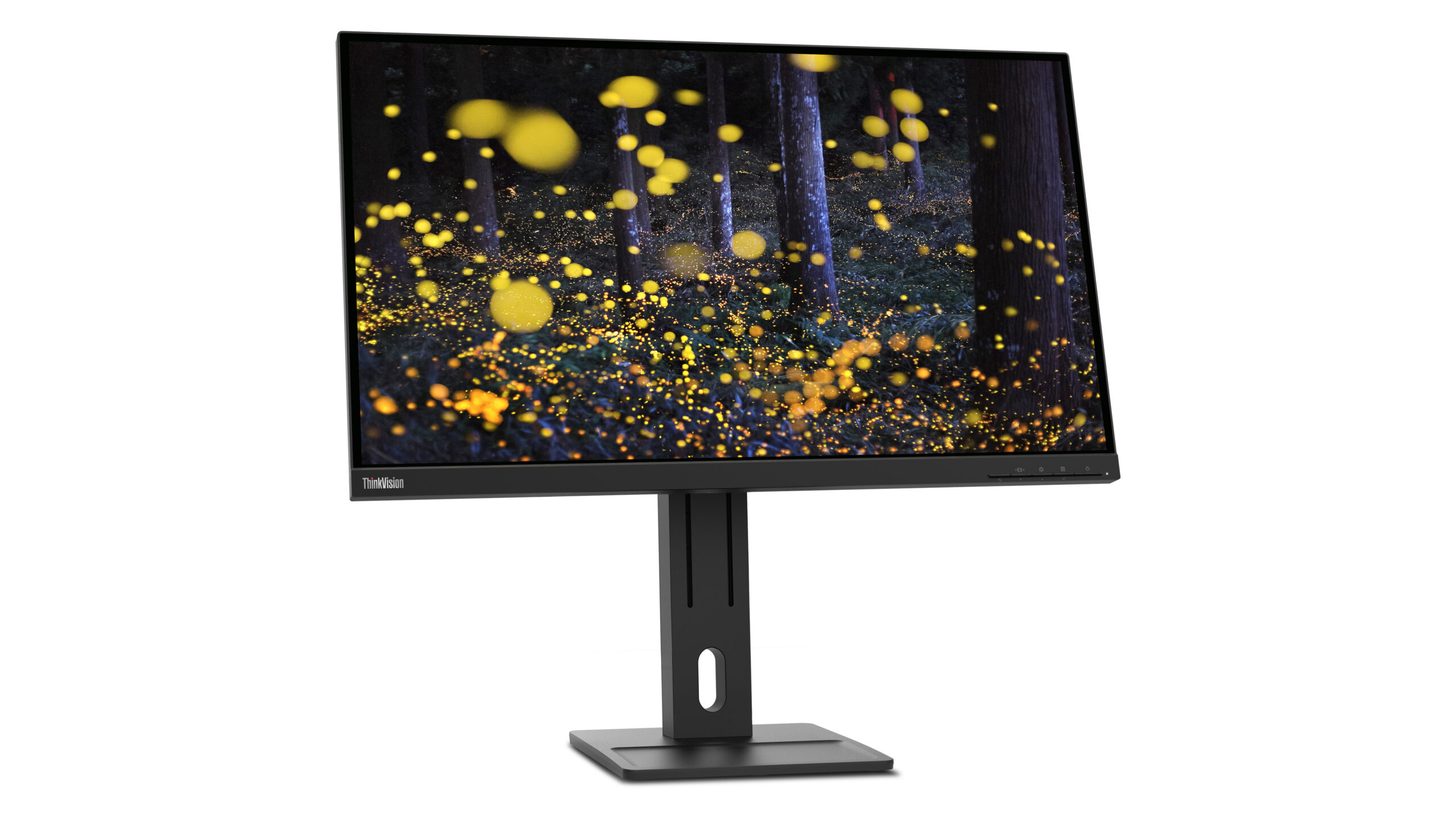 Lenovo ThinkVision E27q-20 monitor komputerowy 68,6 cm (27") 2560 x 1440 px Quad HD LED Czarny - obrazek 3