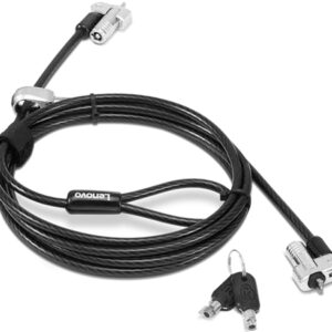 Lenovo 4XE1B81916 zapięcie do kabli Czarny 1,8 m
