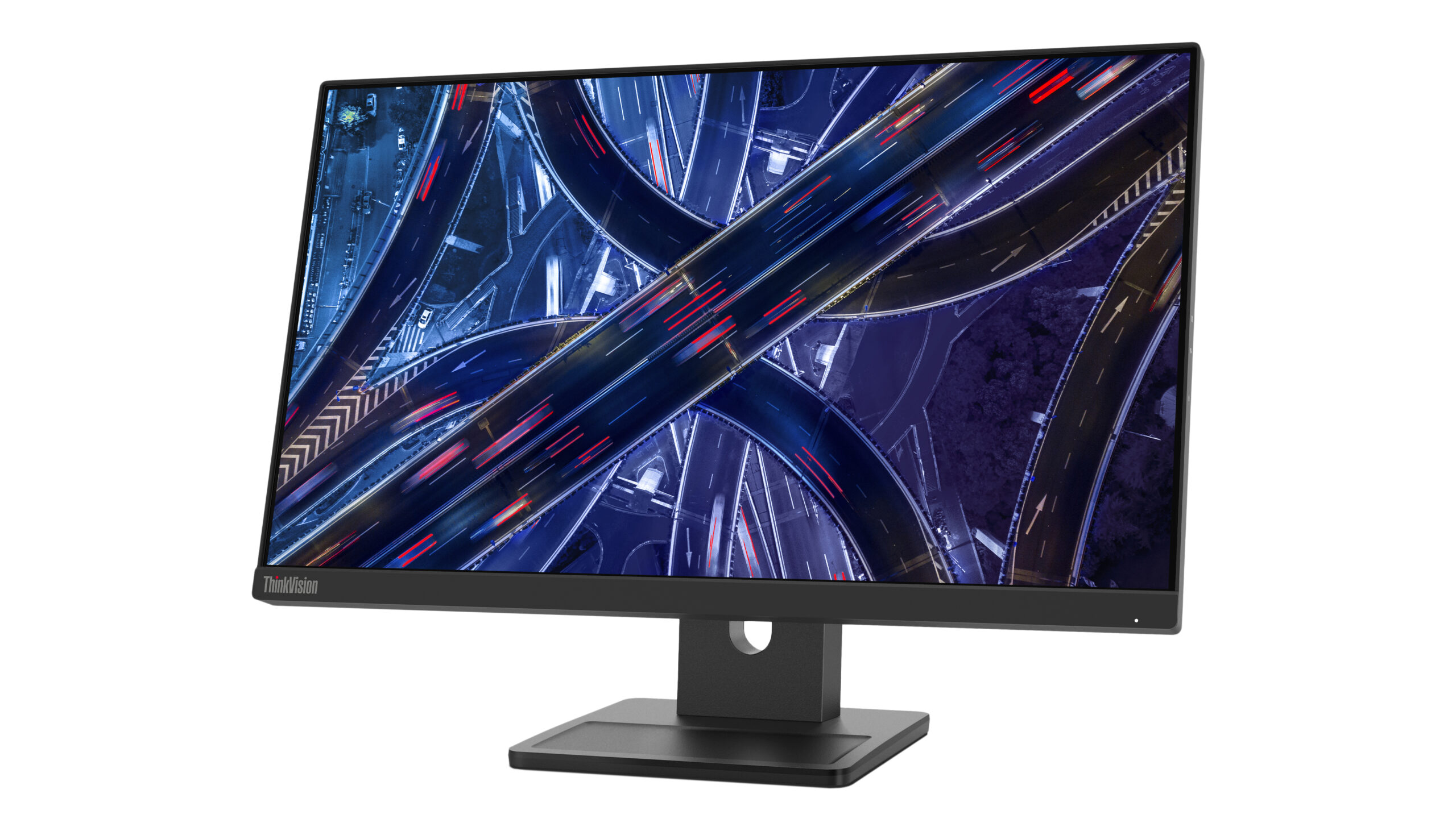 Lenovo ThinkVision E22-30 monitor komputerowy 54,6 cm (21.5") 1920 x 1080 px Full HD LED Czarny - obrazek 2