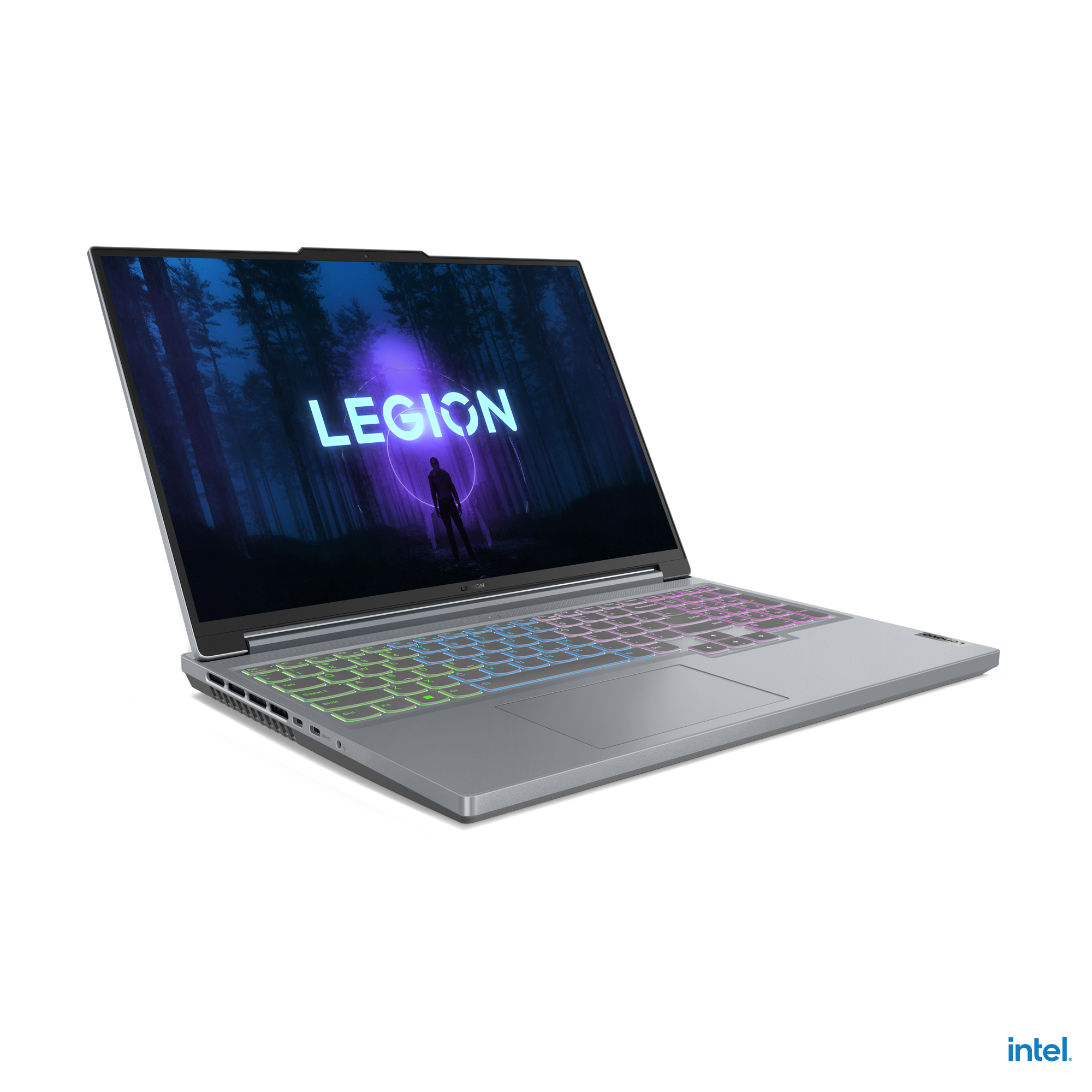 Lenovo Legion Slim 5 16IRH8 Intel® Core™ i7 i7-13700H Laptop 40,6 cm (16") WQXGA 16 GB DDR5-SDRAM 1 TB SSD NVIDIA GeForce RTX 4070 Wi-Fi 6E (802.11ax) Angielski Szary - obrazek 2