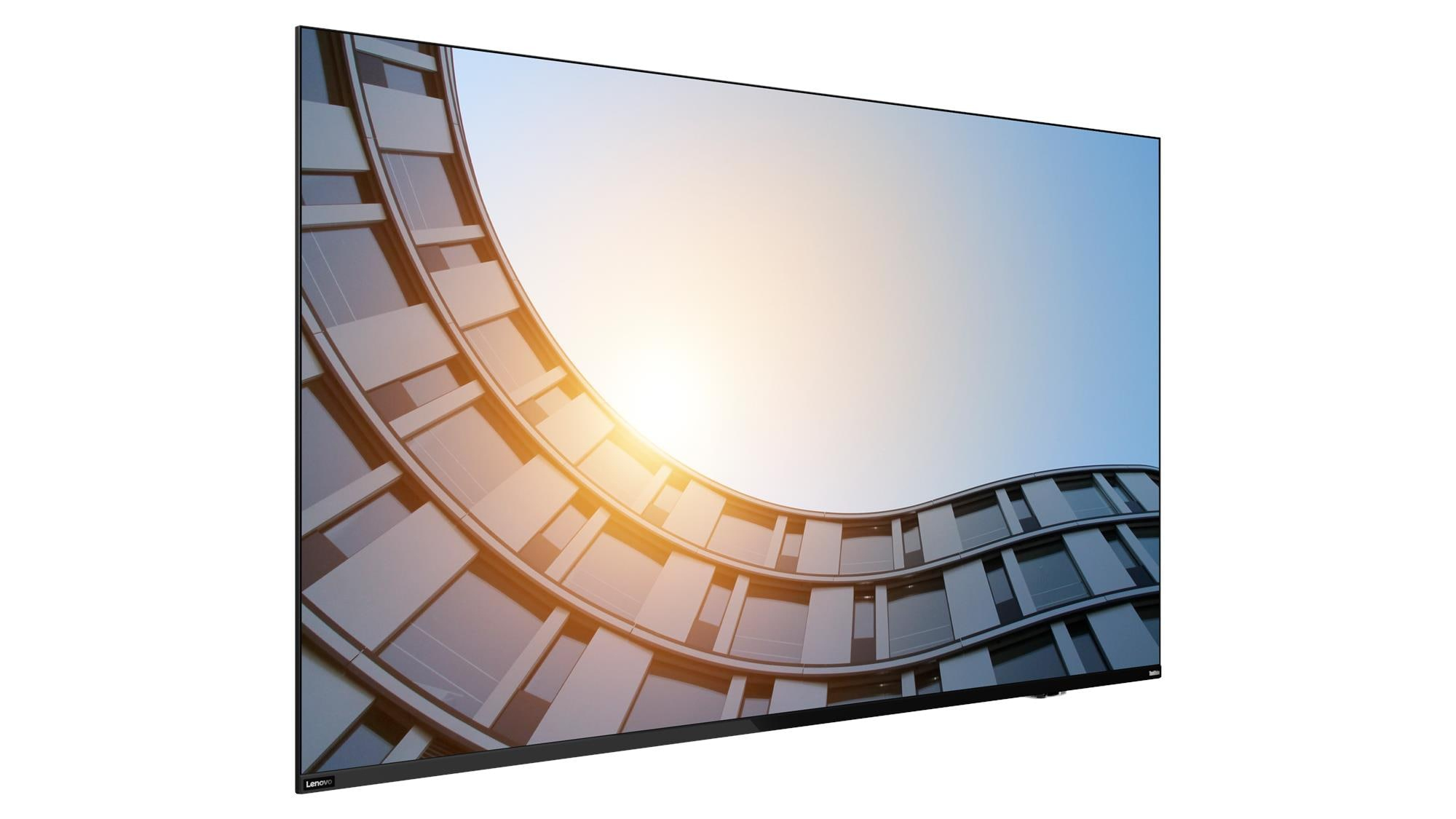Lenovo ThinkVision E65 LFD monitor komputerowy 163,8 cm (64.5") 3840 x 2160 px 4K Ultra HD LCD Czarny - obrazek 2