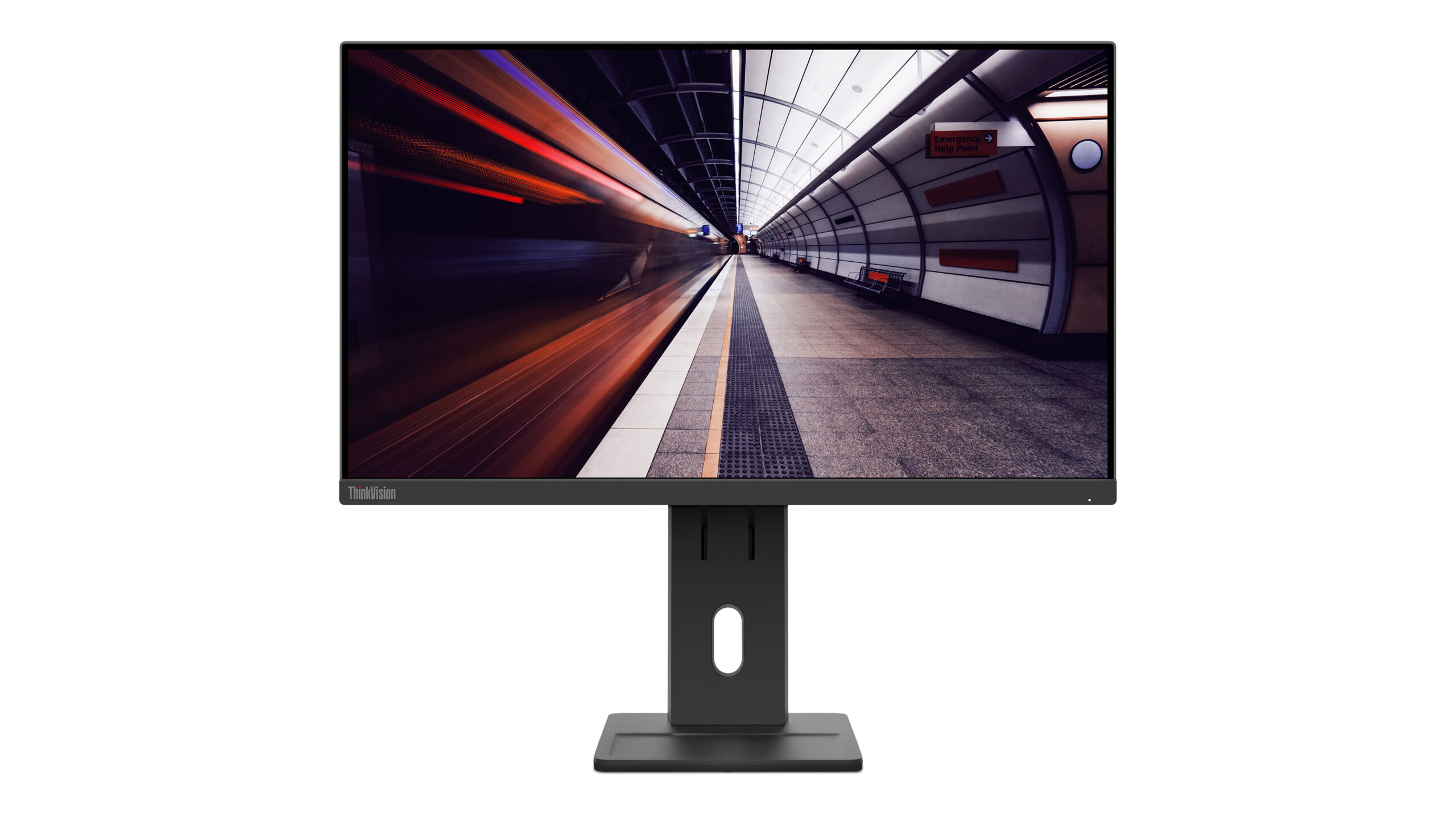 Lenovo ThinkVision E24-30 monitor komputerowy 60,5 cm (23.8") 1920 x 1080 px Full HD LED Czarny - obrazek 2