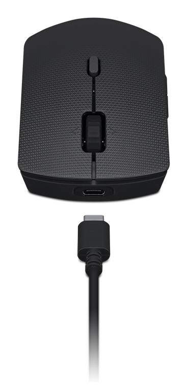 Lenovo 4X31R64316 klawiatura Dołączona myszka Biuro RF Wireless + Bluetooth QWERTY US English Szary - obrazek 5