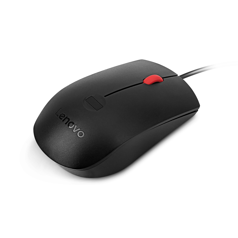 Lenovo 4Y51M03357 myszka Biuro Oburęczny USB Typu-A Optyczny 1600 DPI - obrazek 2