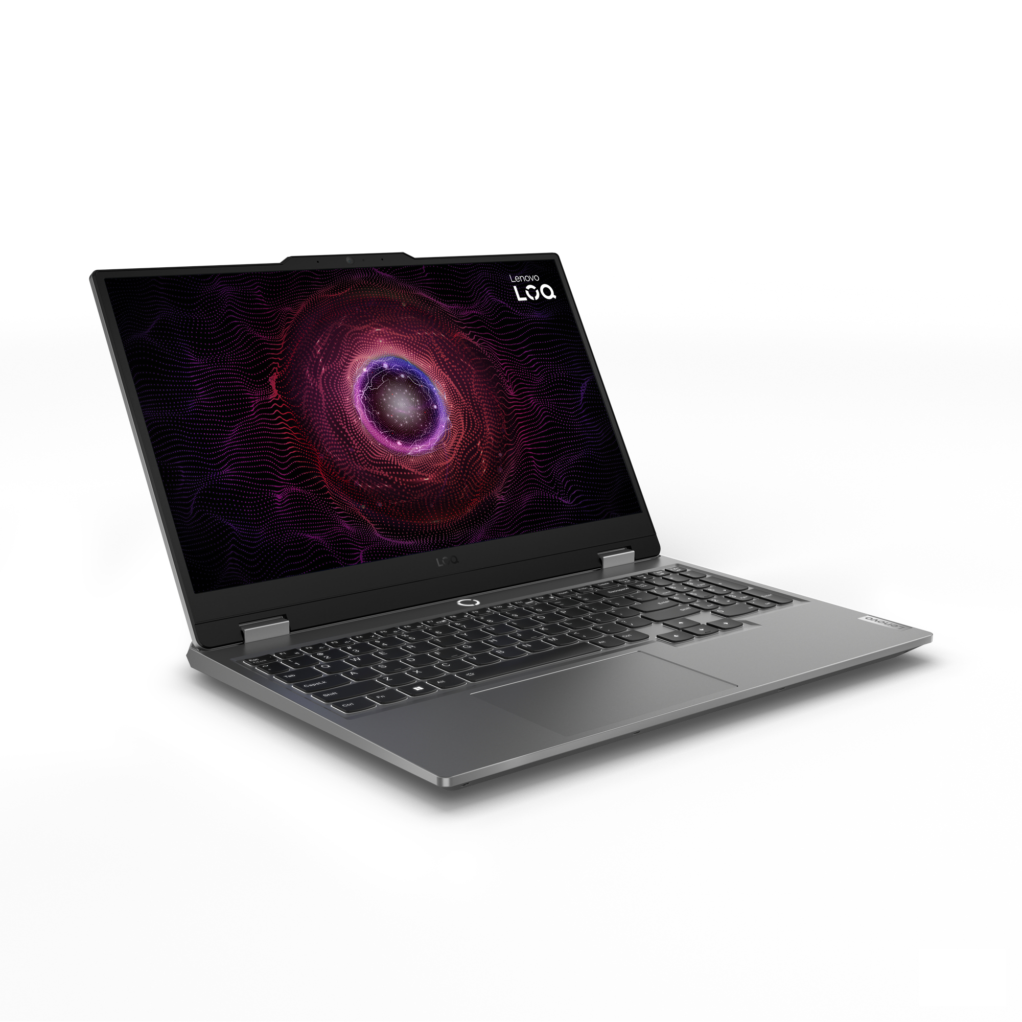 Lenovo LOQ 15ARP9 AMD Ryzen™ 5 7235HS Laptop 39,6 cm (15.6") Full HD 16 GB DDR5-SDRAM 512 GB SSD NVIDIA GeForce RTX 4050 Wi-Fi 6 (802.11ax) Angielski Szary - obrazek 2